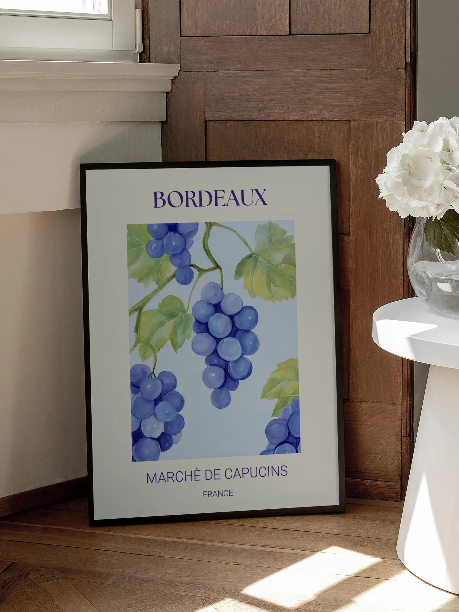 Bordeaux Grapes Poster