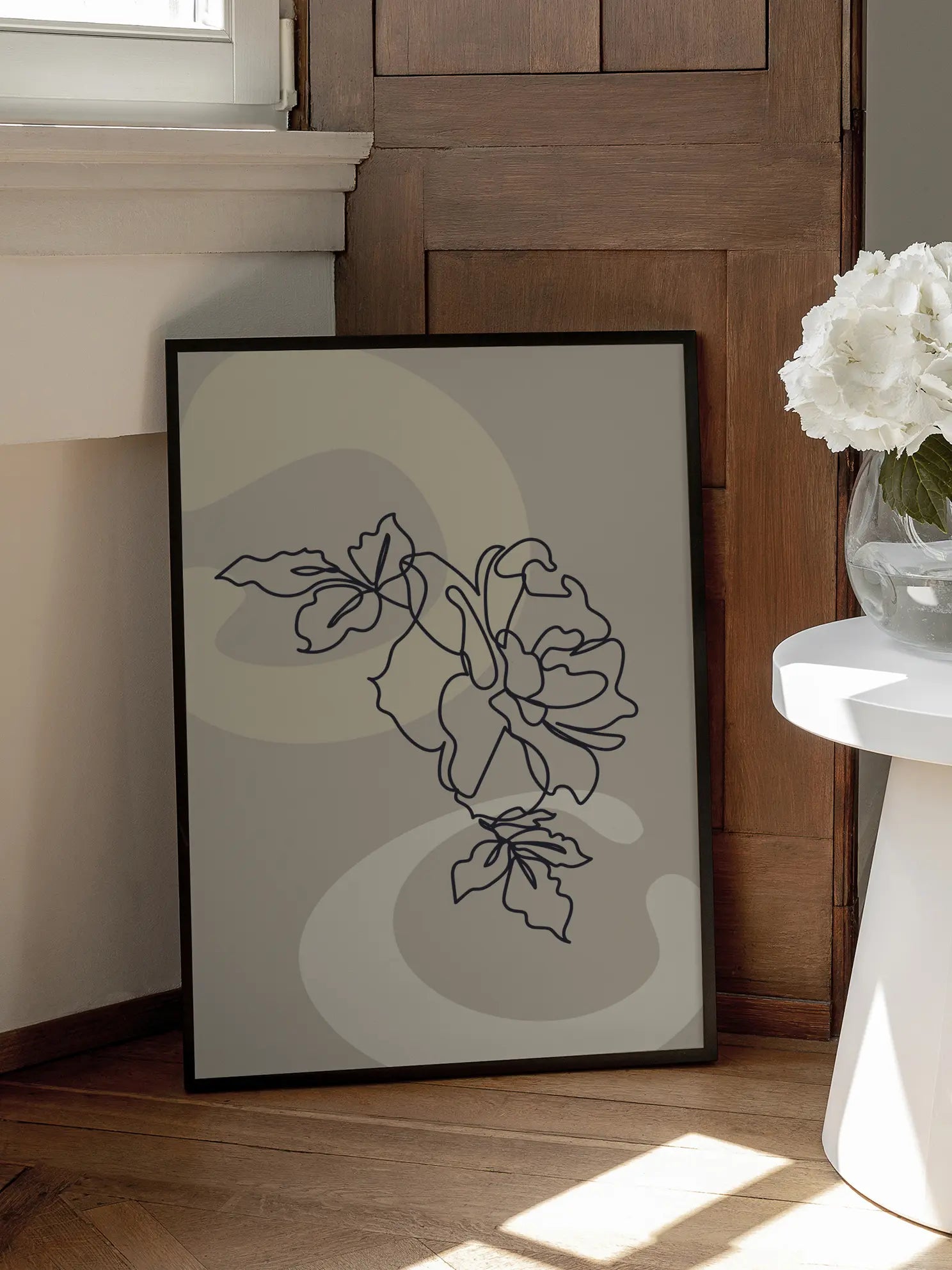 Botanic Line Art Poster