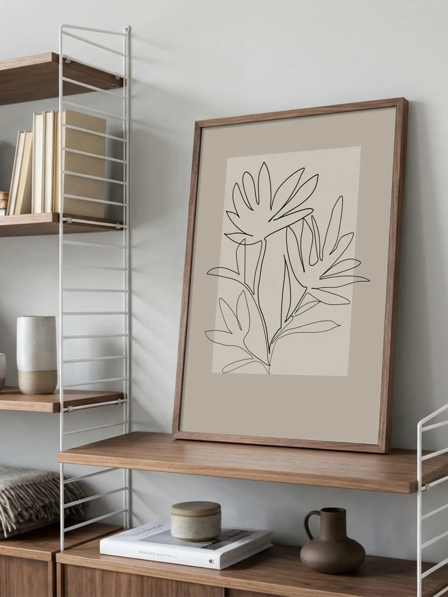 Botanic Lines Poster