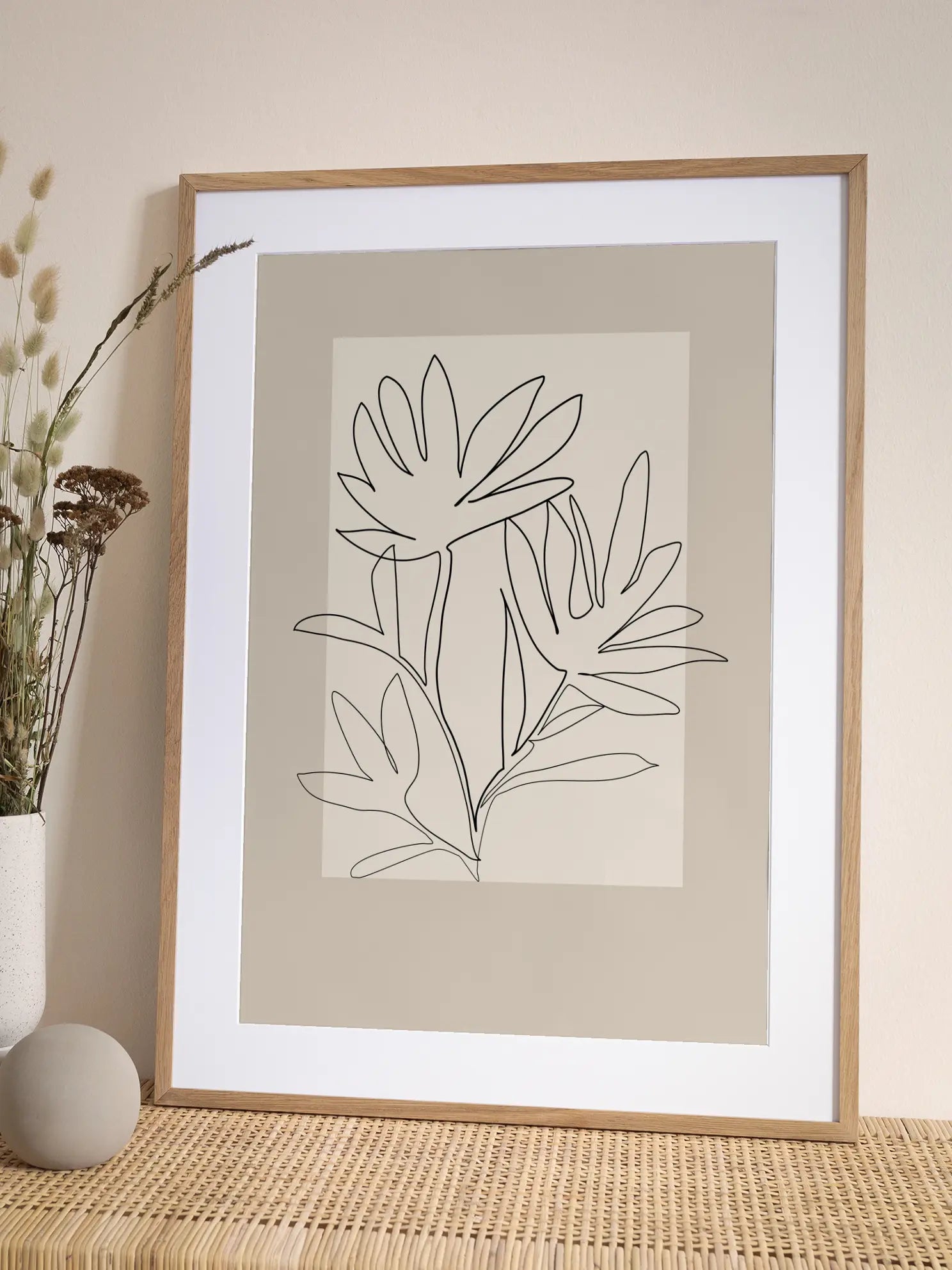 Botanic Lines Poster