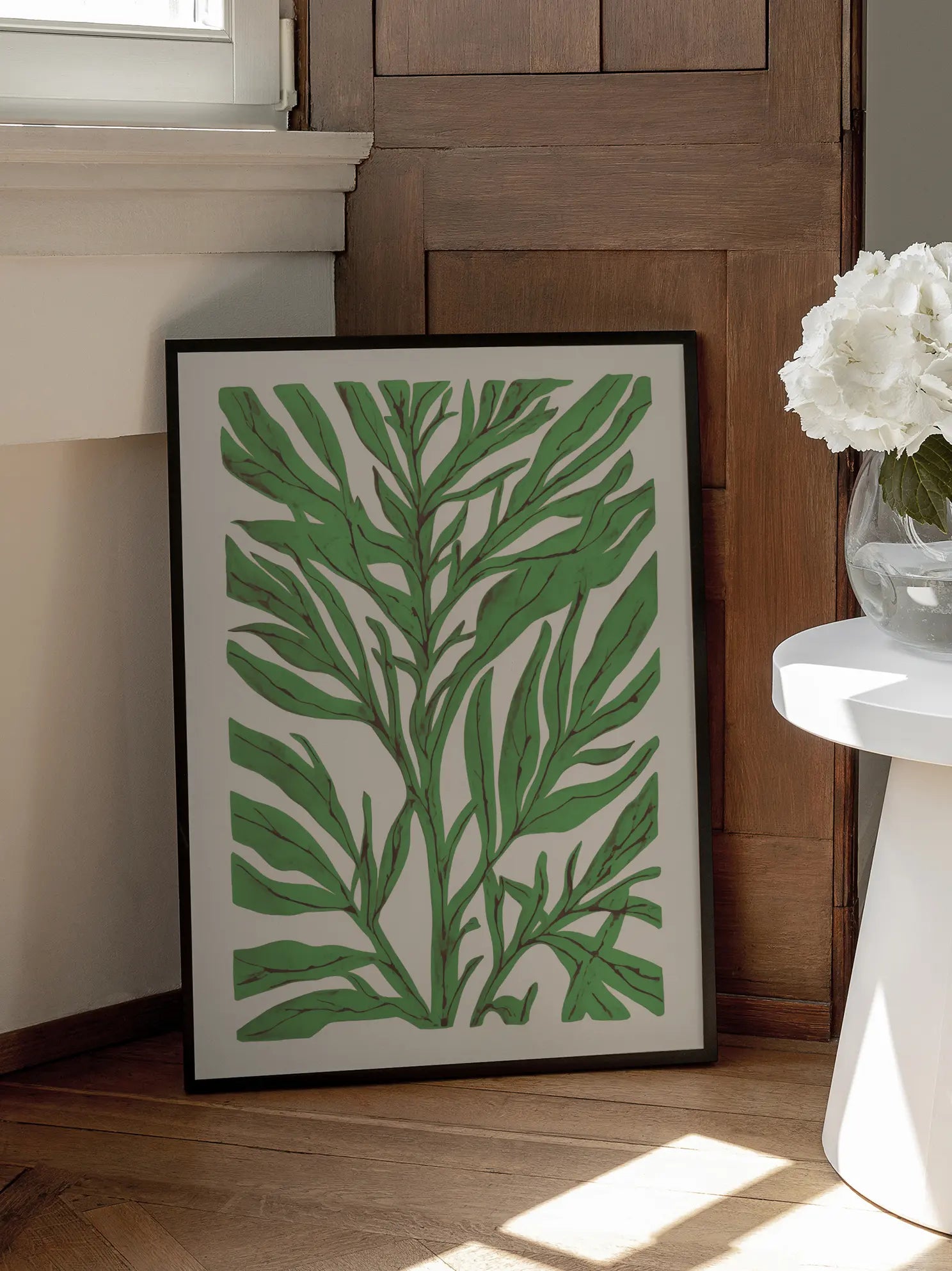 Botanical Green Sprout Poster