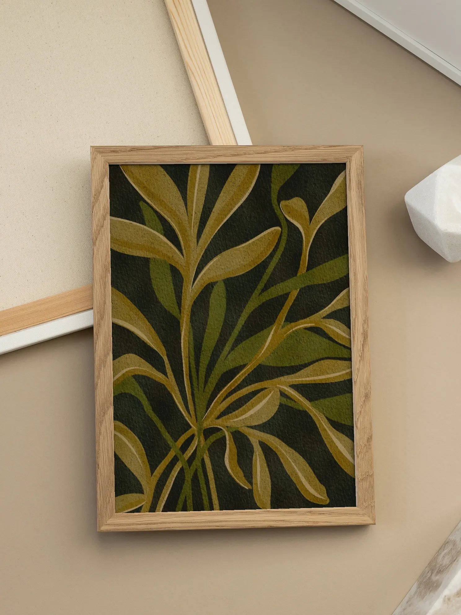 Botanical Green Poster