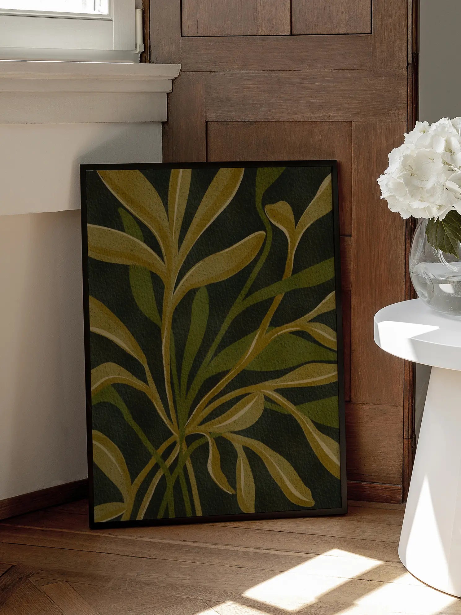 Botanical Green Poster
