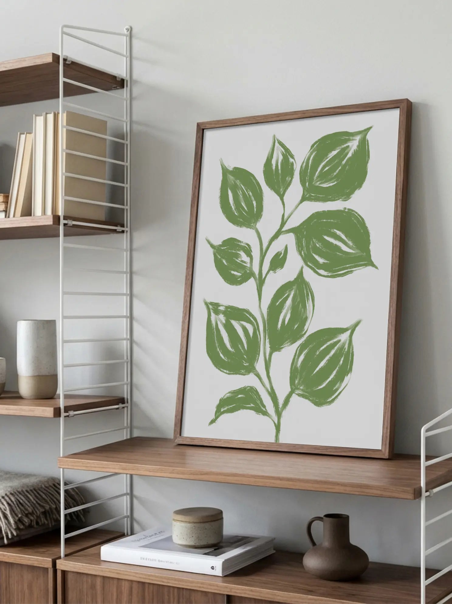 Botanical Greenery Poster