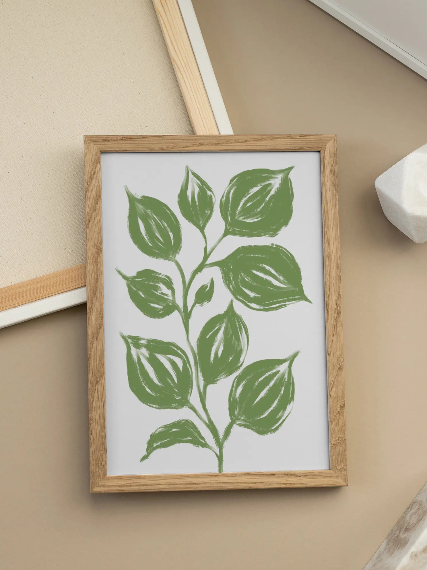 Botanical Greenery Poster