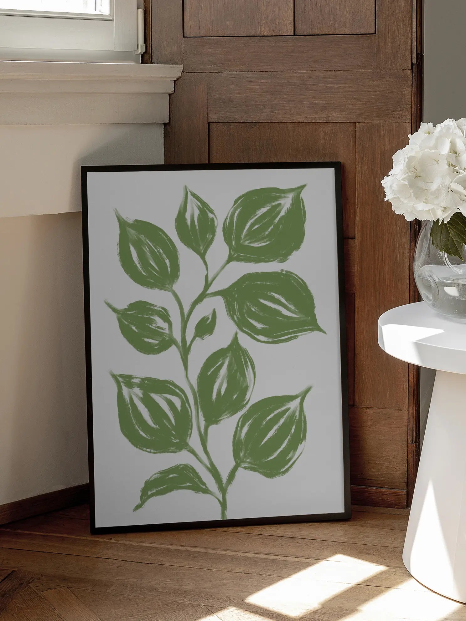 Botanical Greenery Poster