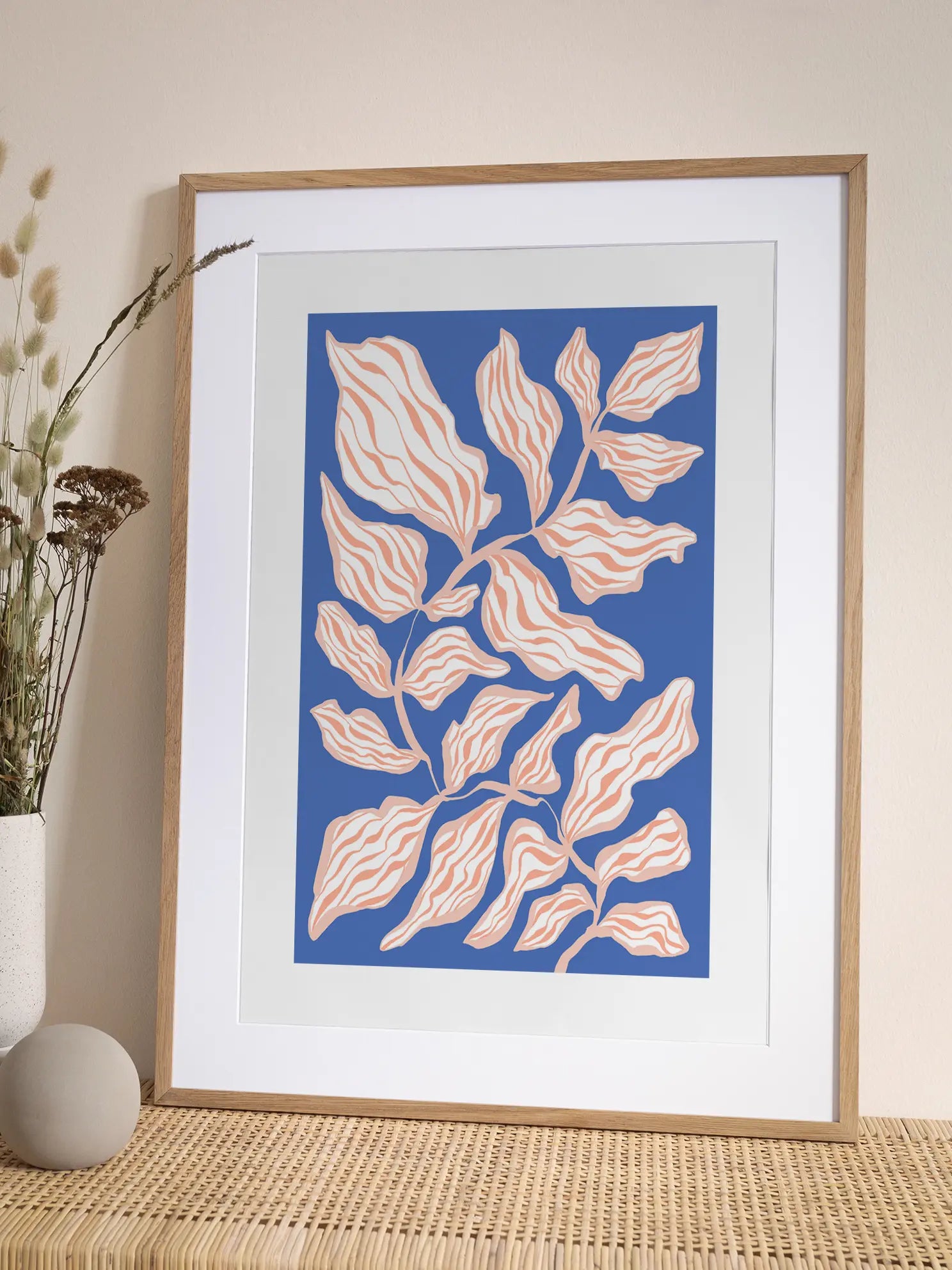 Botanical Pattern Poster