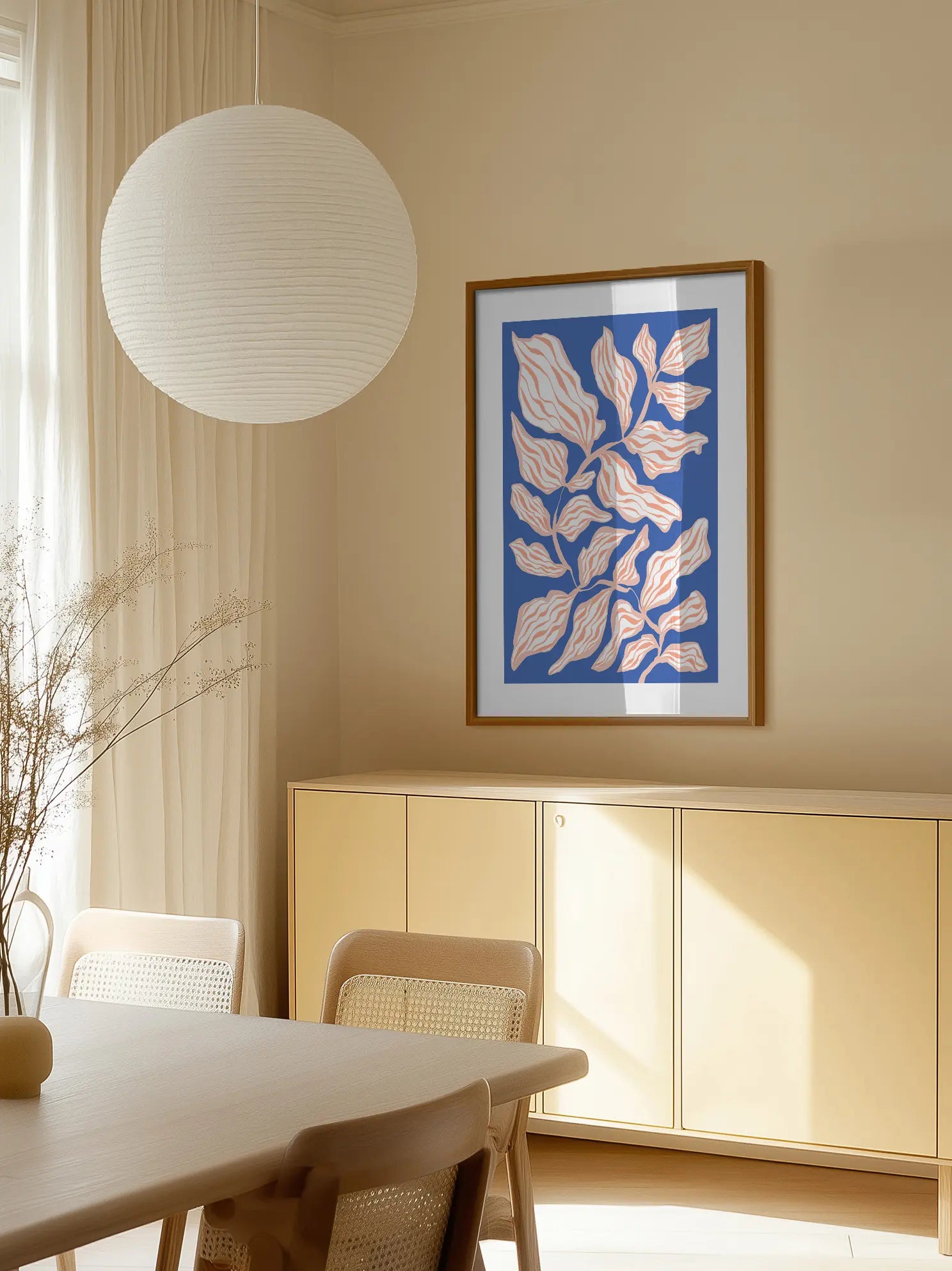 Botanical Pattern Poster