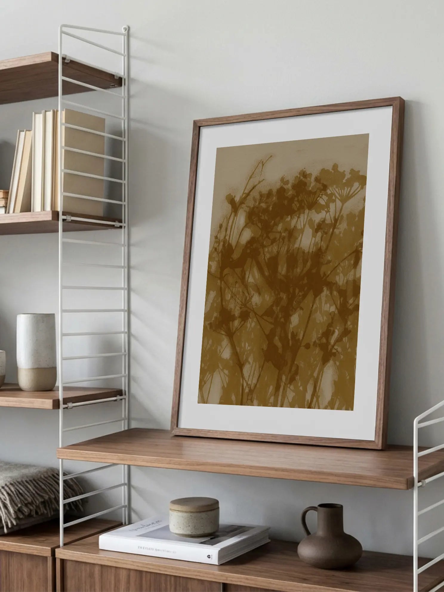Botanical Silhouette Poster