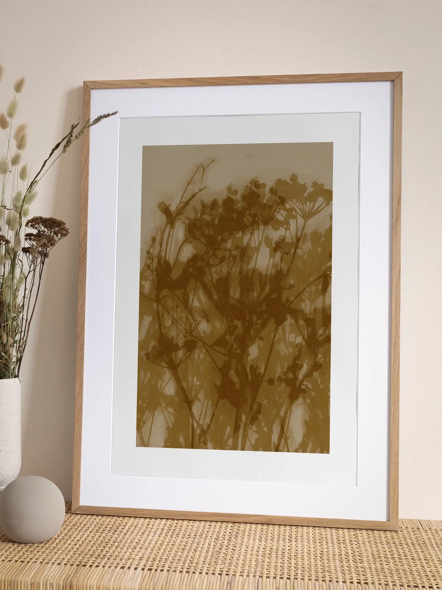 Botanical Silhouette Poster
