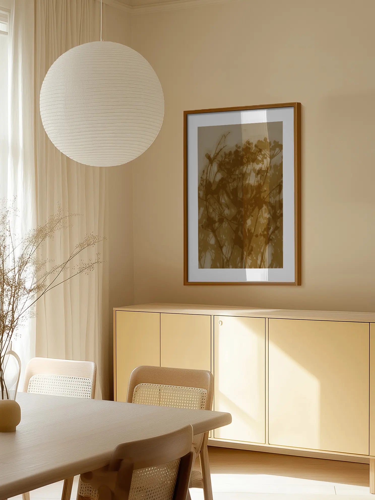 Botanical Silhouette Poster