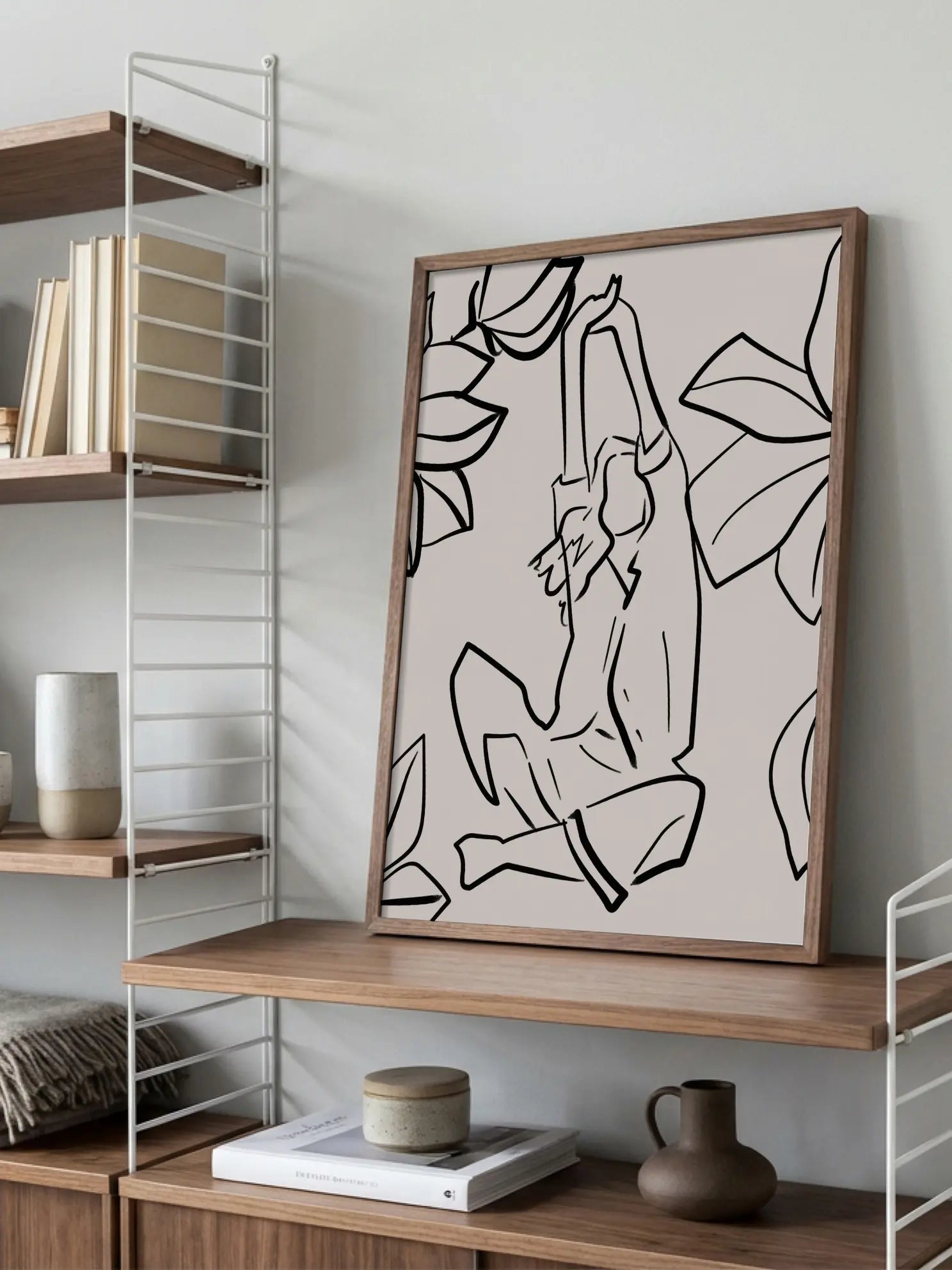 Botanical Yoga Poster