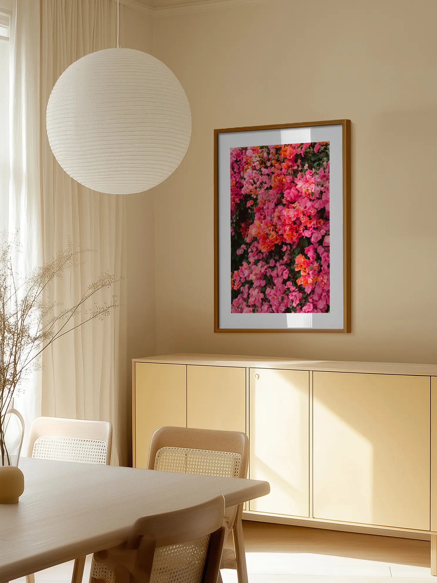 Bougainvillea in Bloom Poster