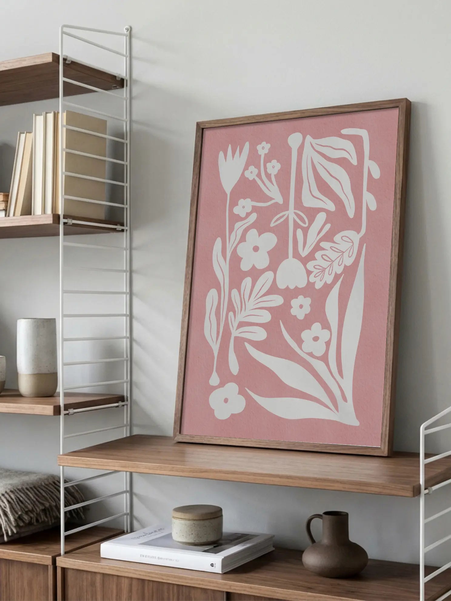 Bouquet in Pink Poster