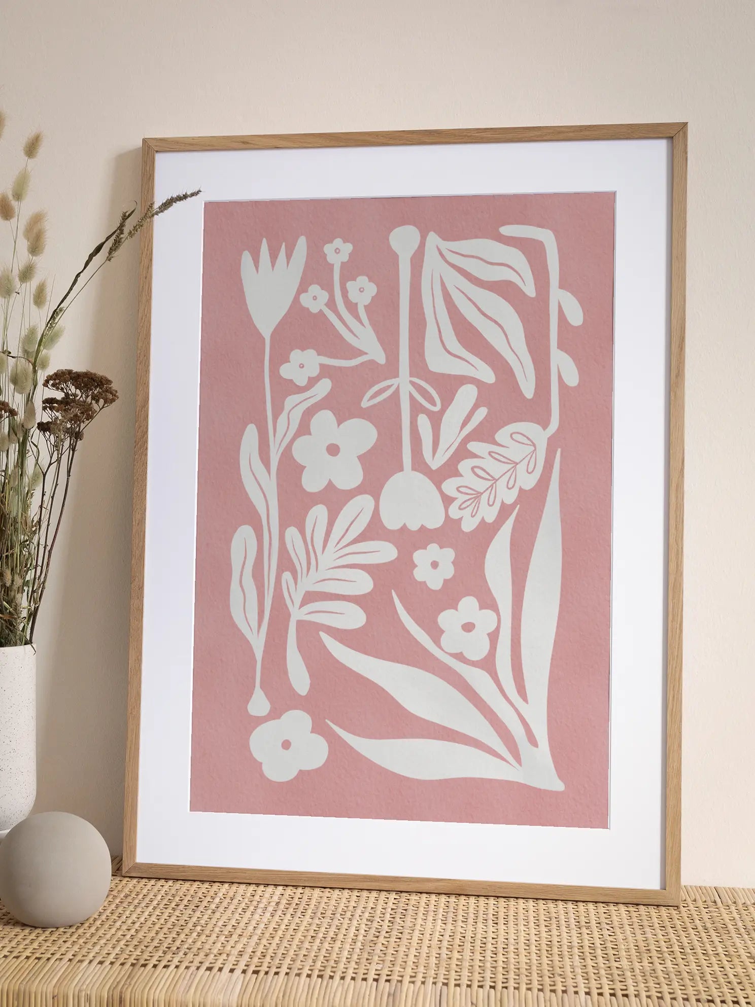 Bouquet in Pink Poster