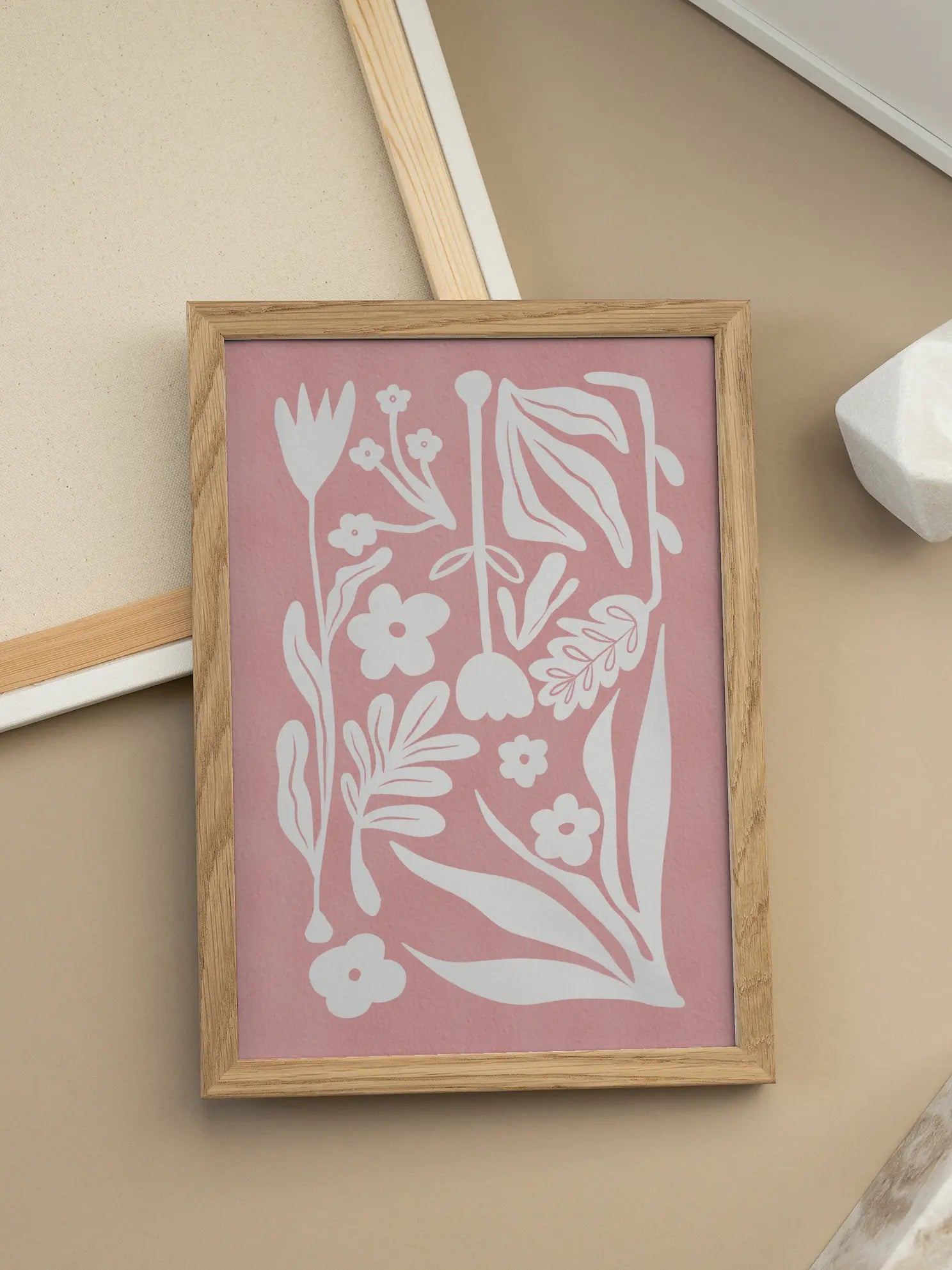 Bouquet in Pink Poster