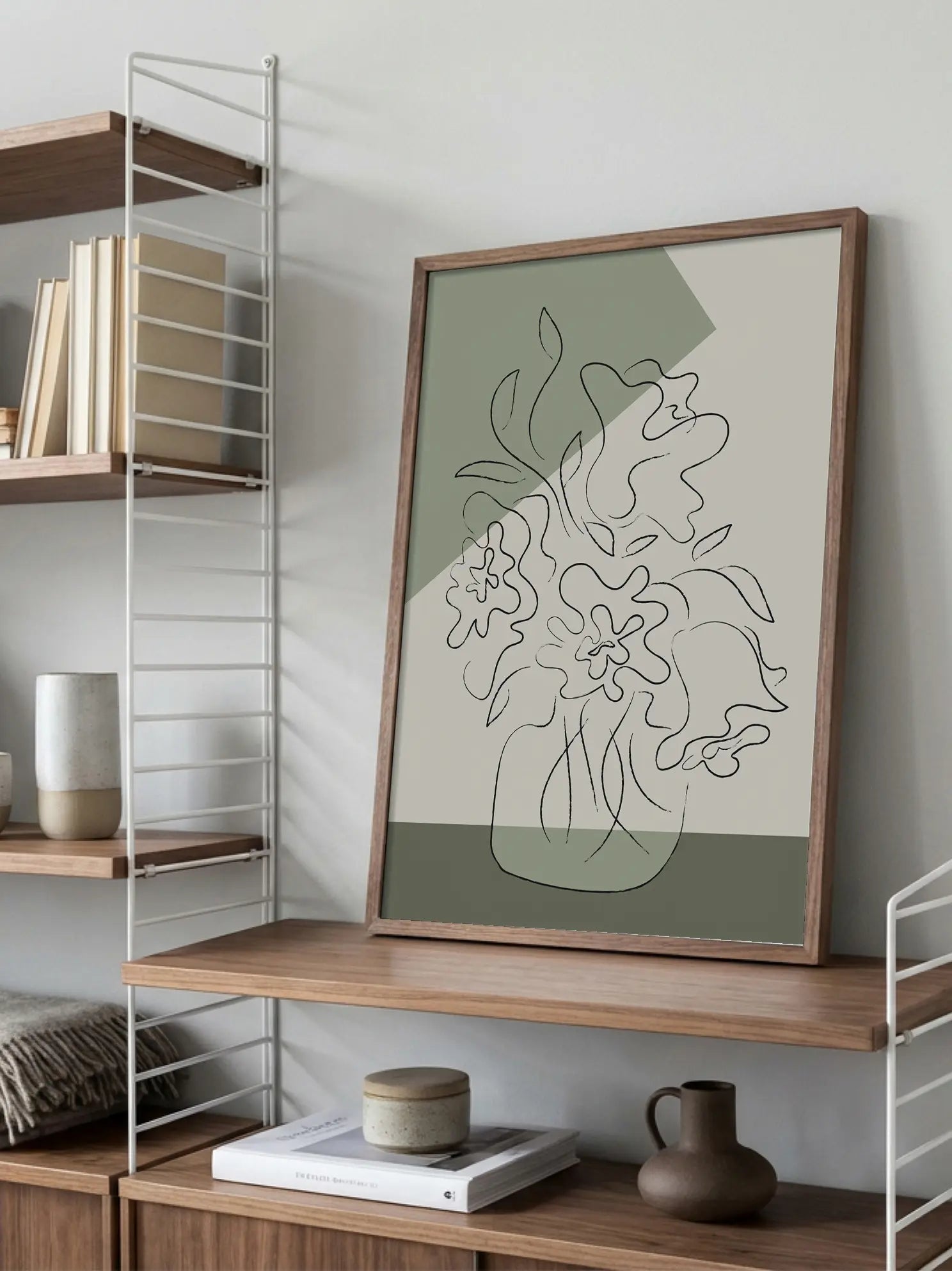 Bouquet in Vase Poster