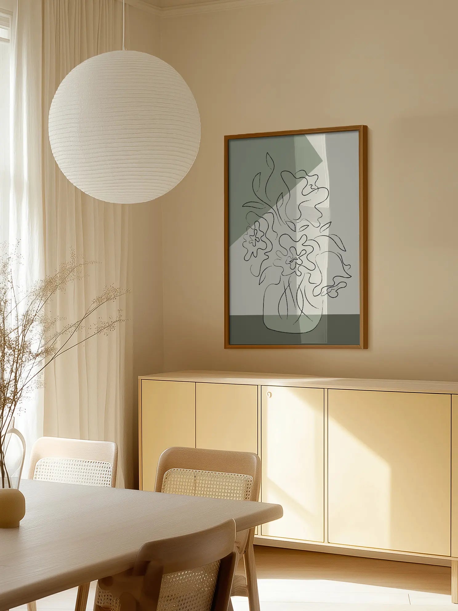 Bouquet in Vase Poster