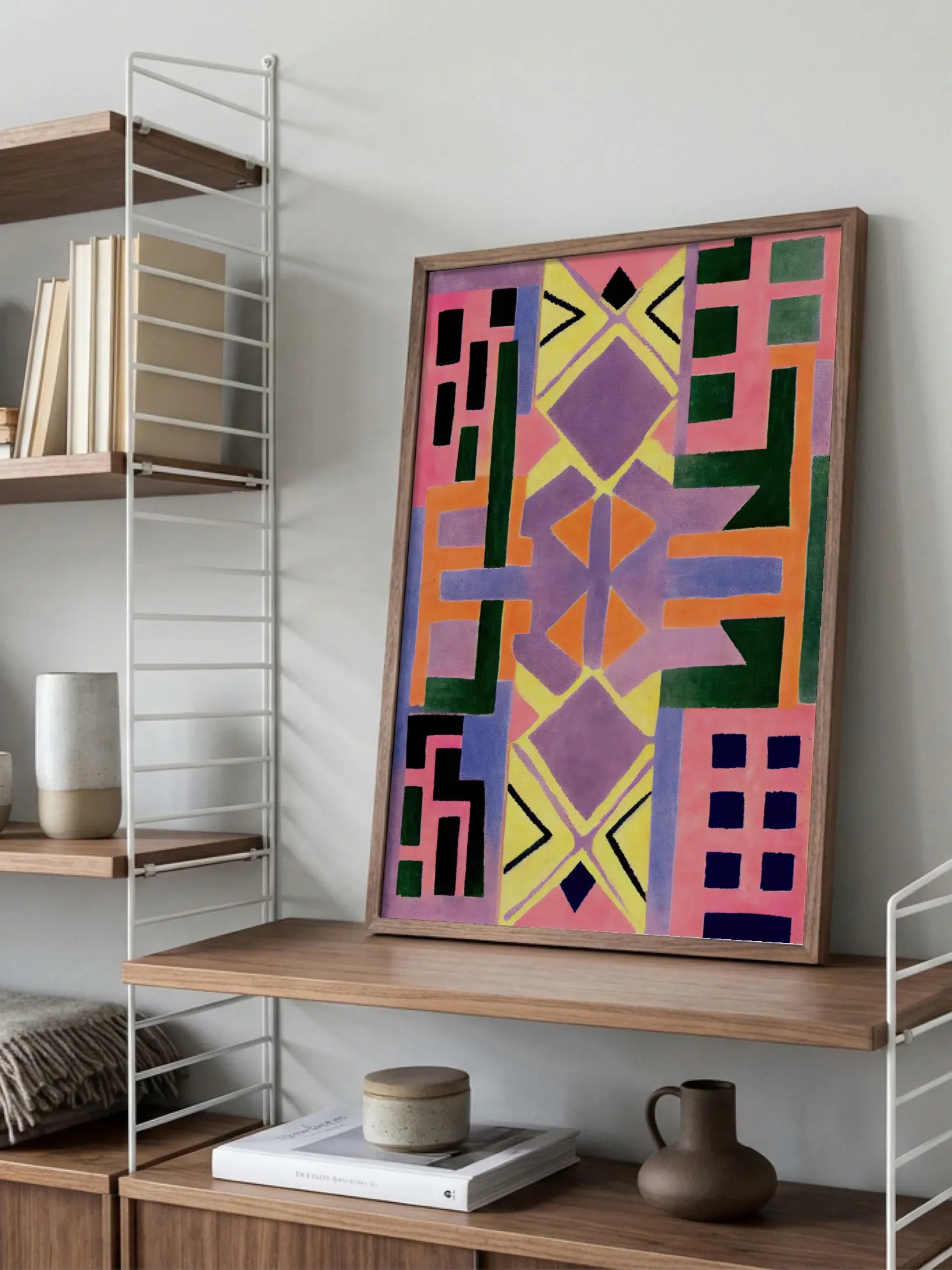 Bright Abstract Pattern Poster