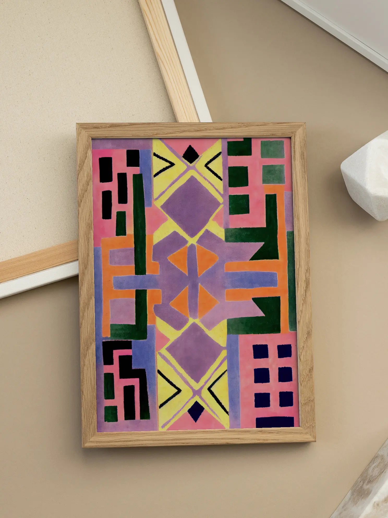 Bright Abstract Pattern Poster