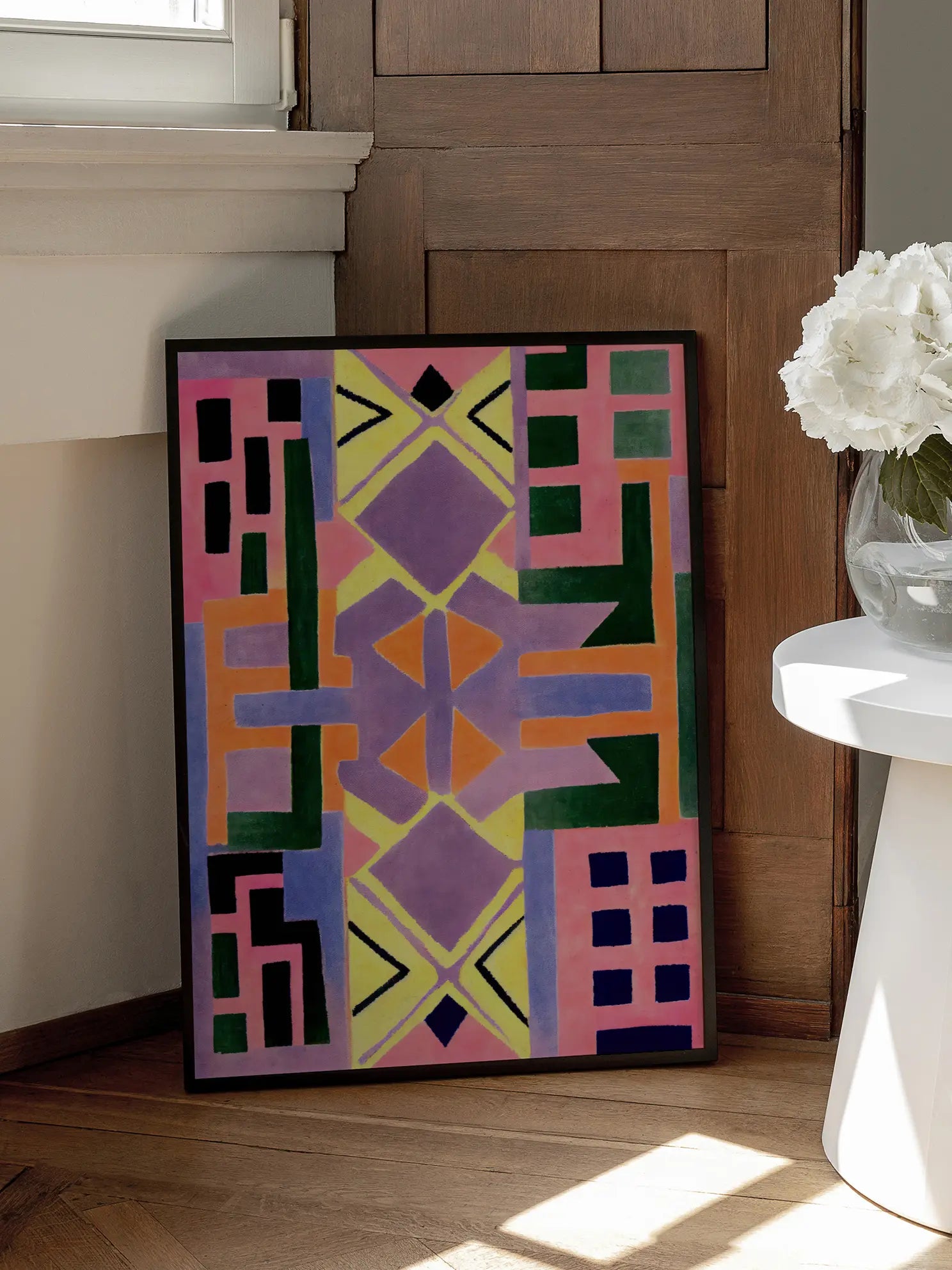 Bright Abstract Pattern Poster