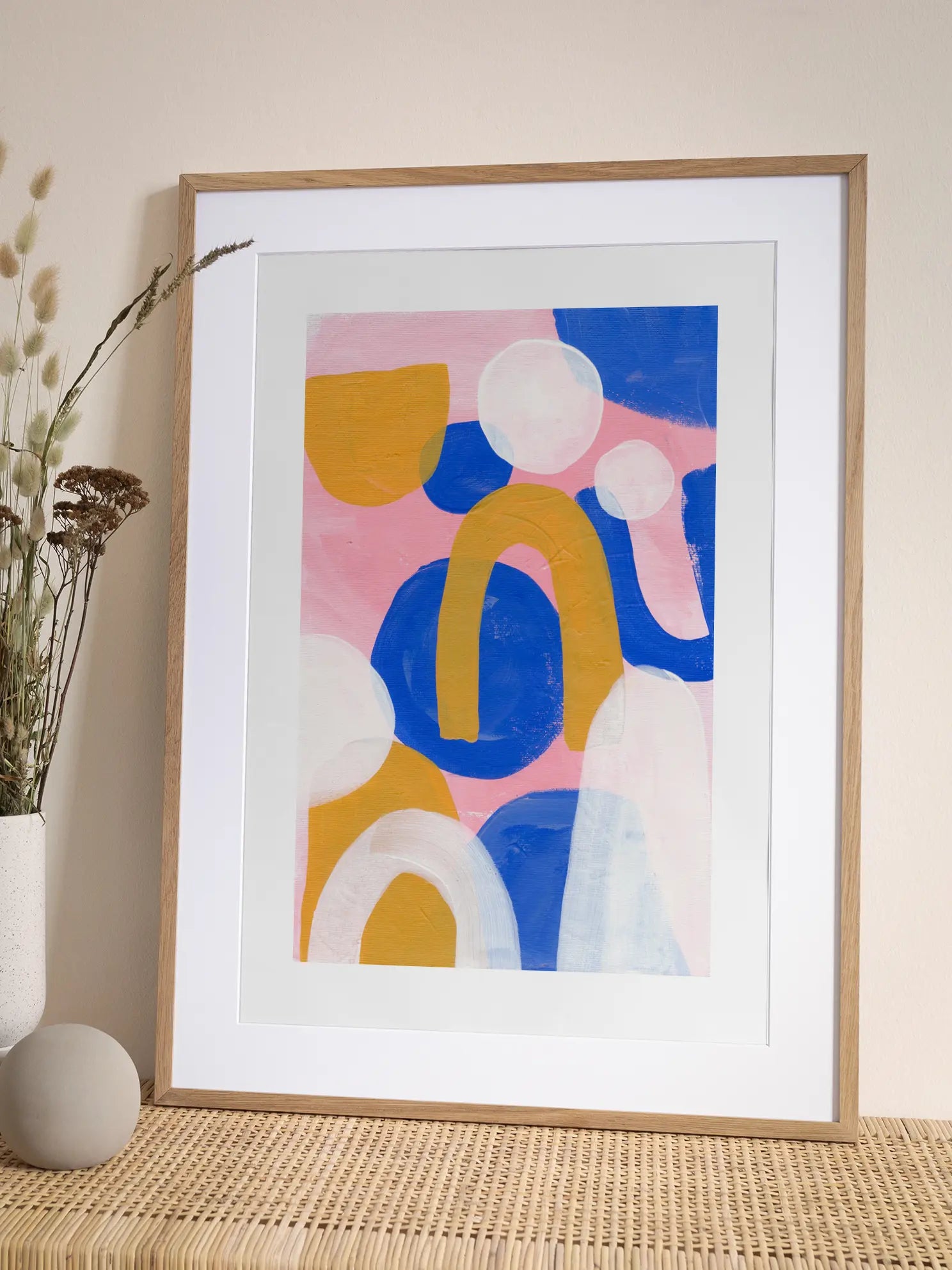 Bright Abstract Poster