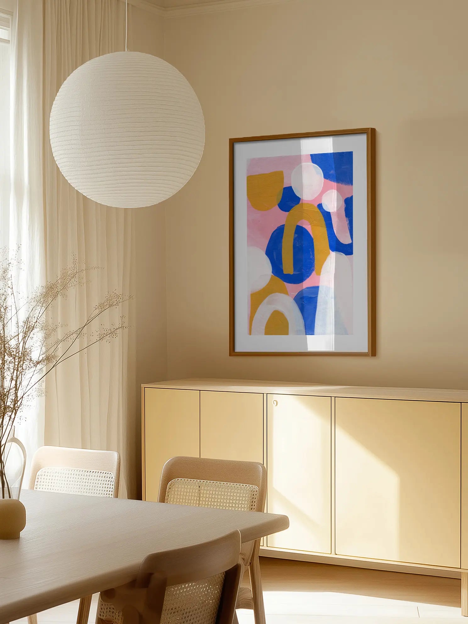 Bright Abstract Poster