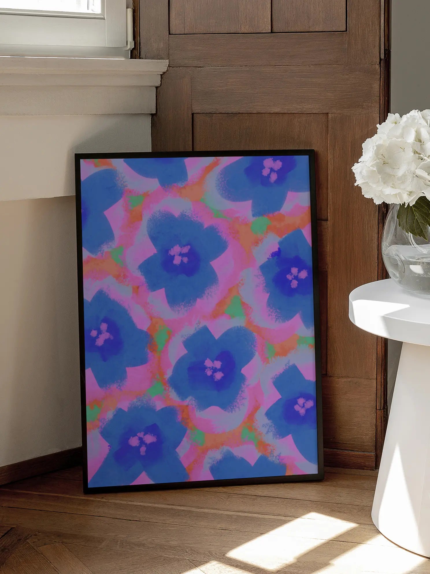 Bright Flowers Poster
