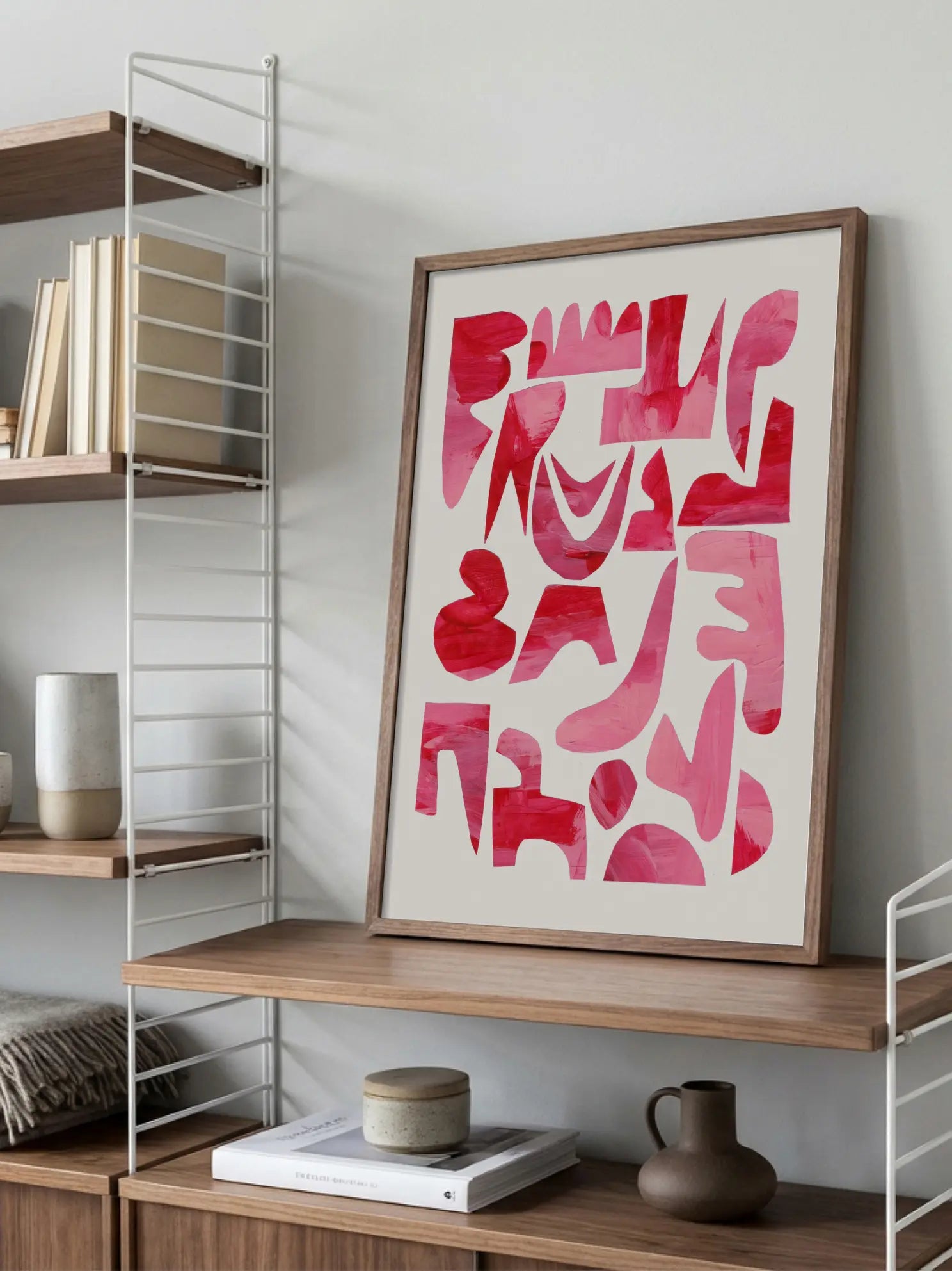 Bright Shapes Poster