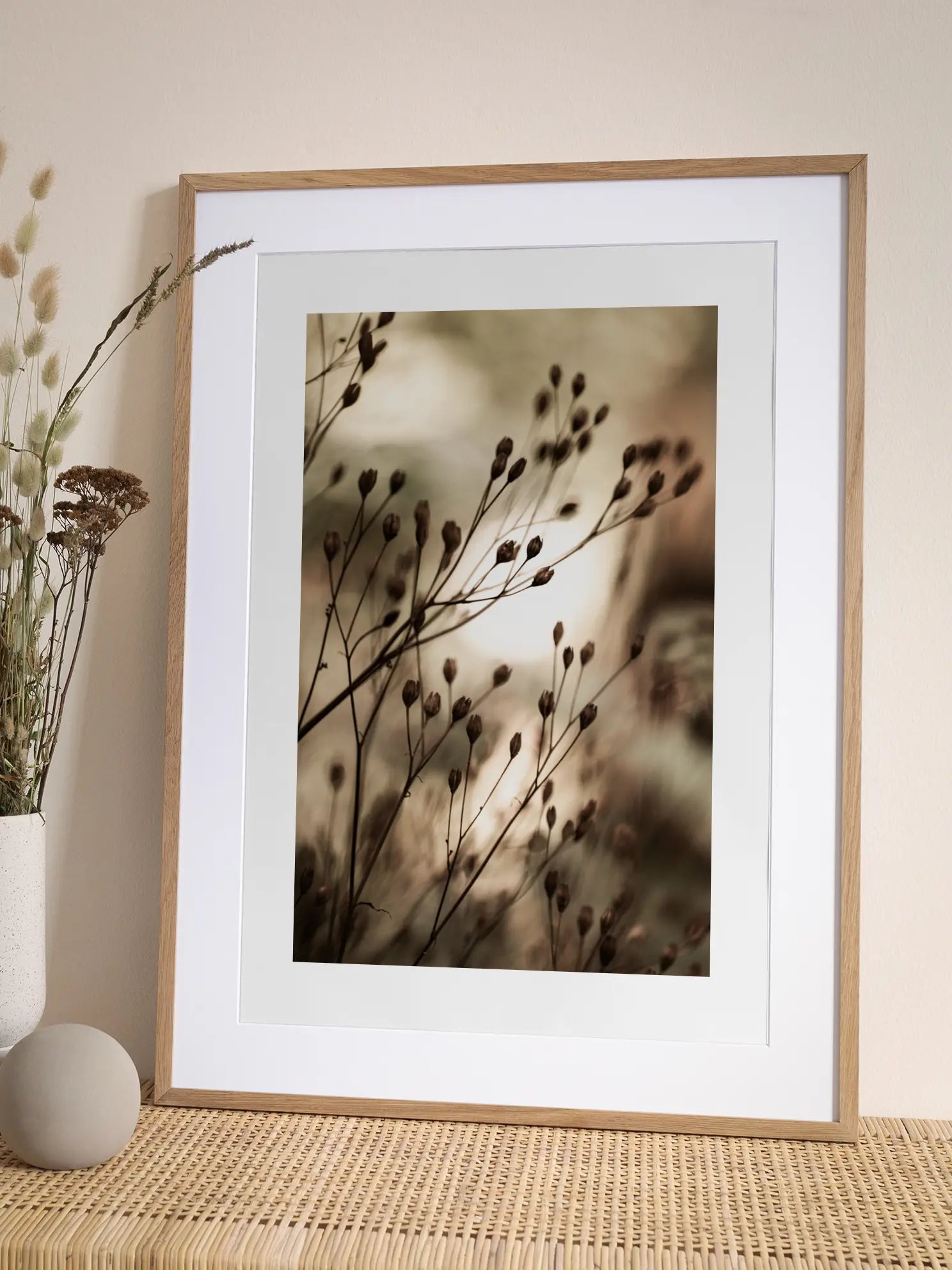 Brown Botanical Poster