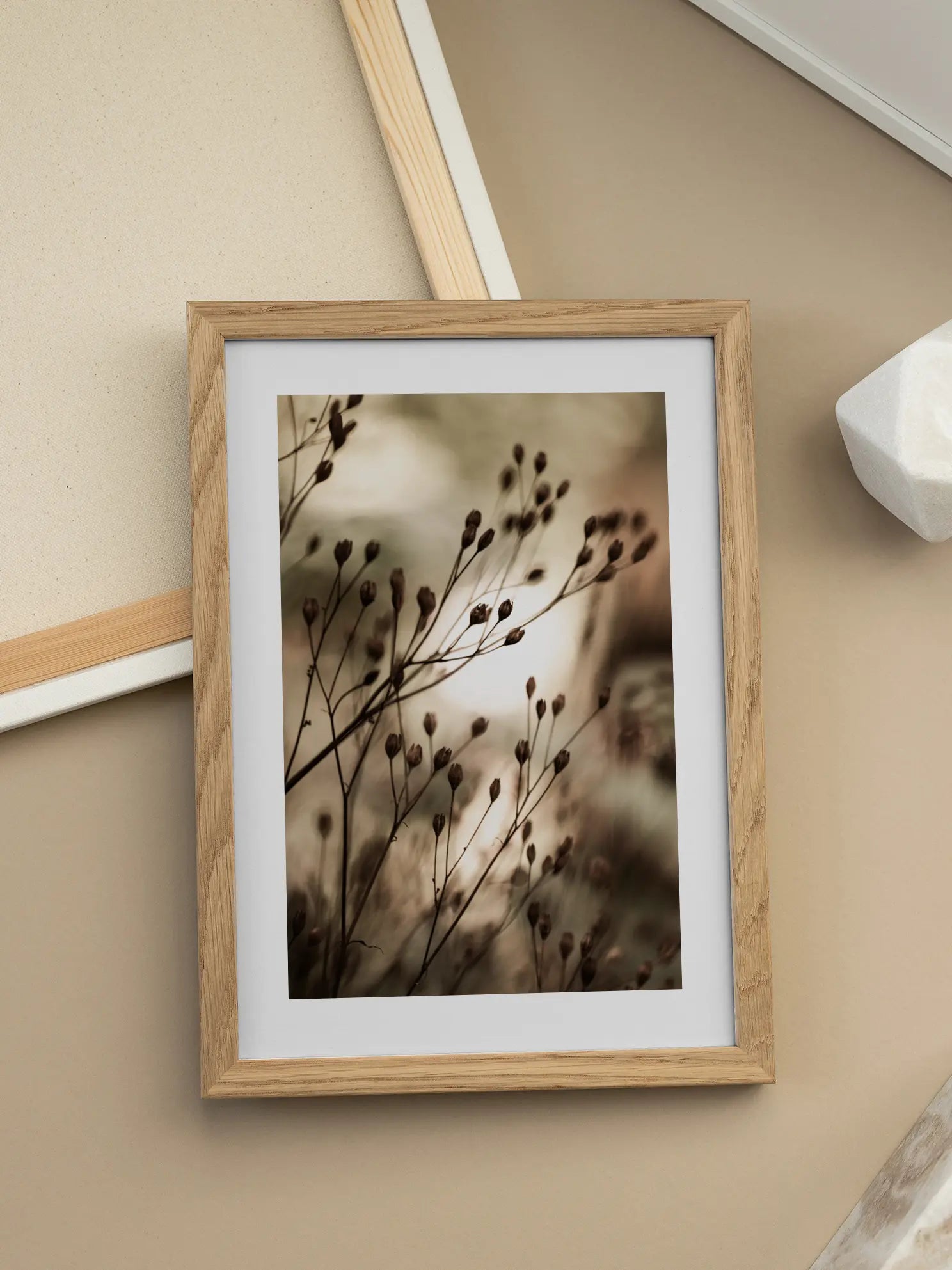 Brown Botanical Poster