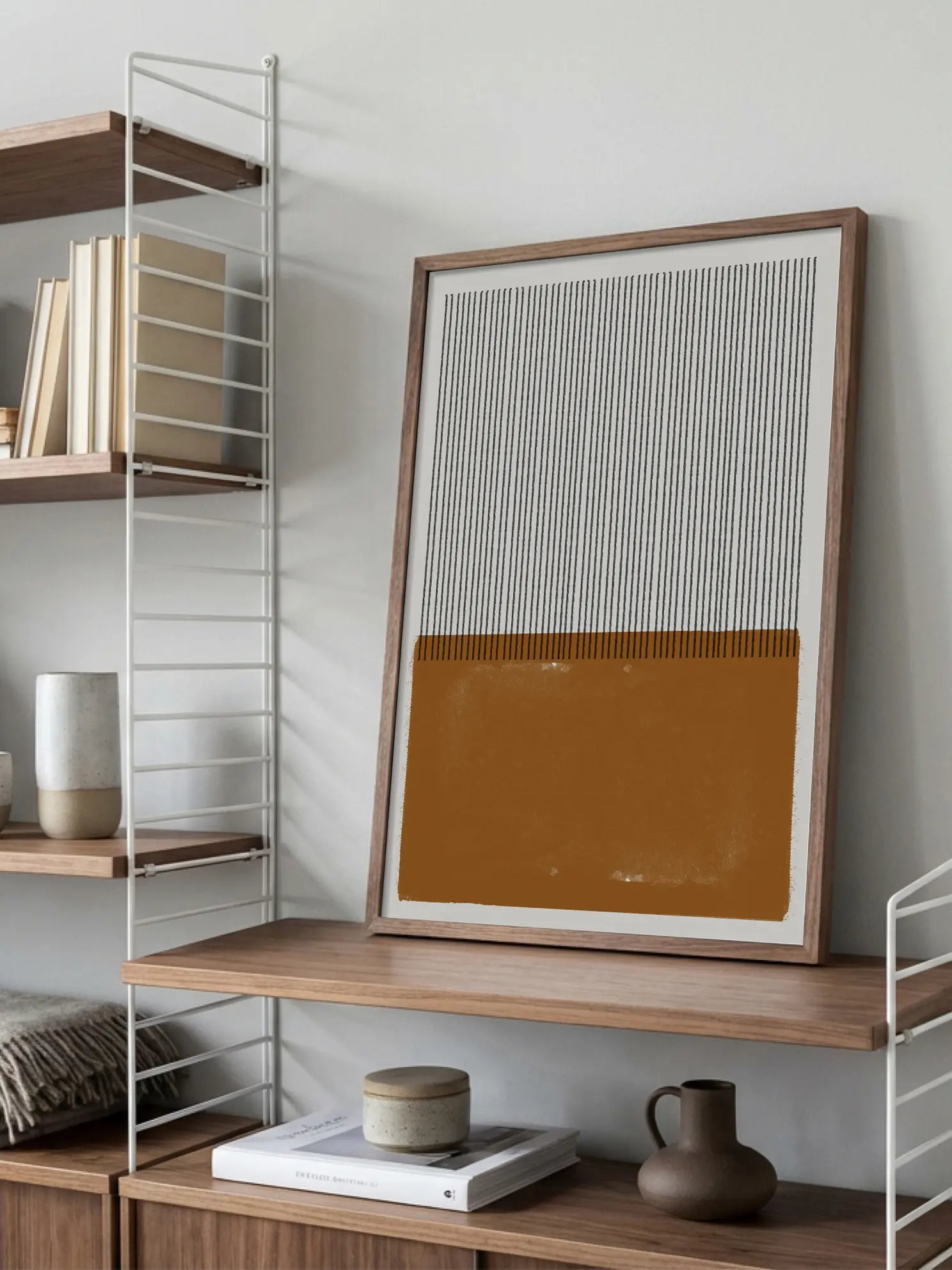 Brown Harmony Poster