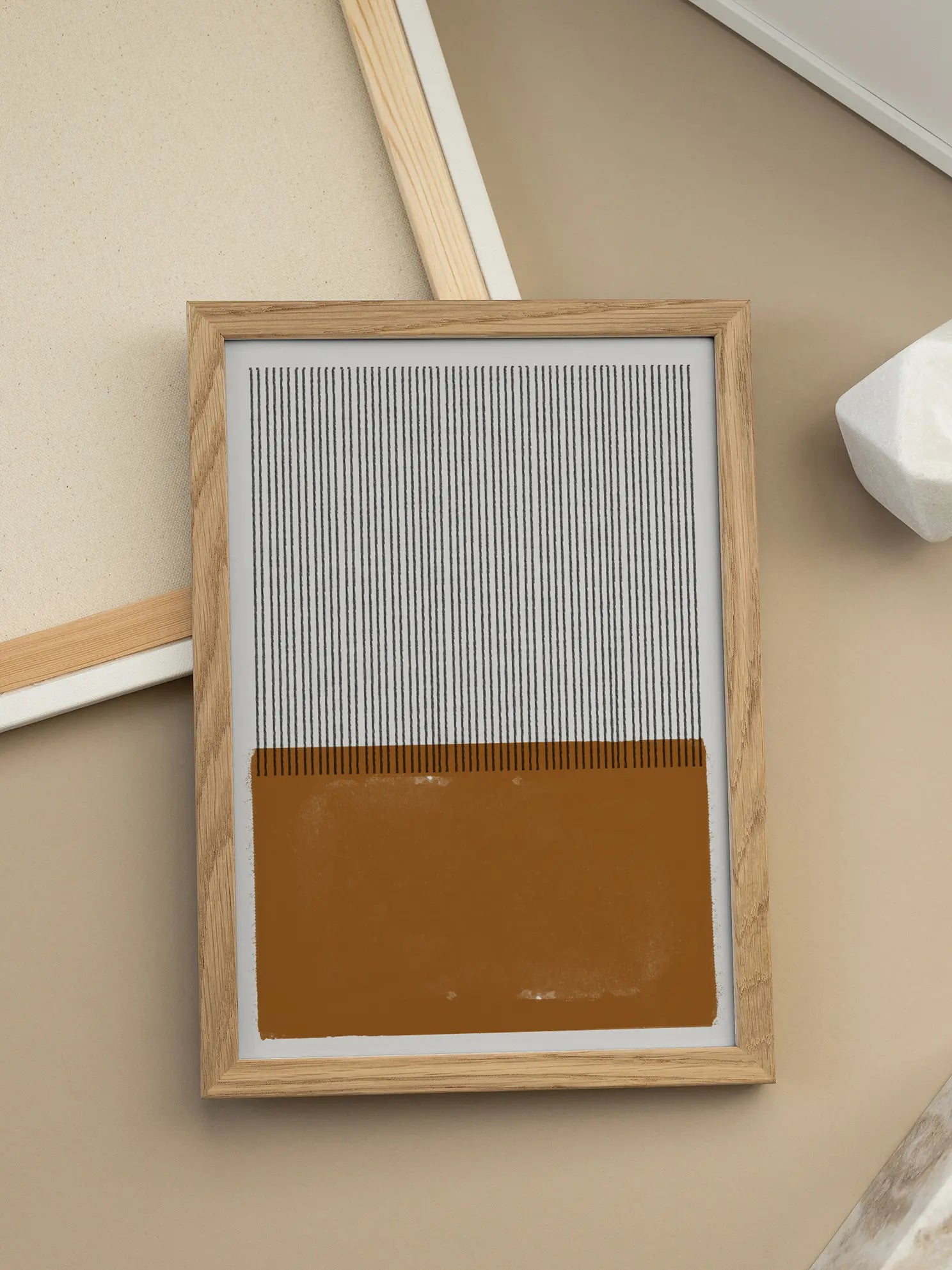 Brown Harmony Poster