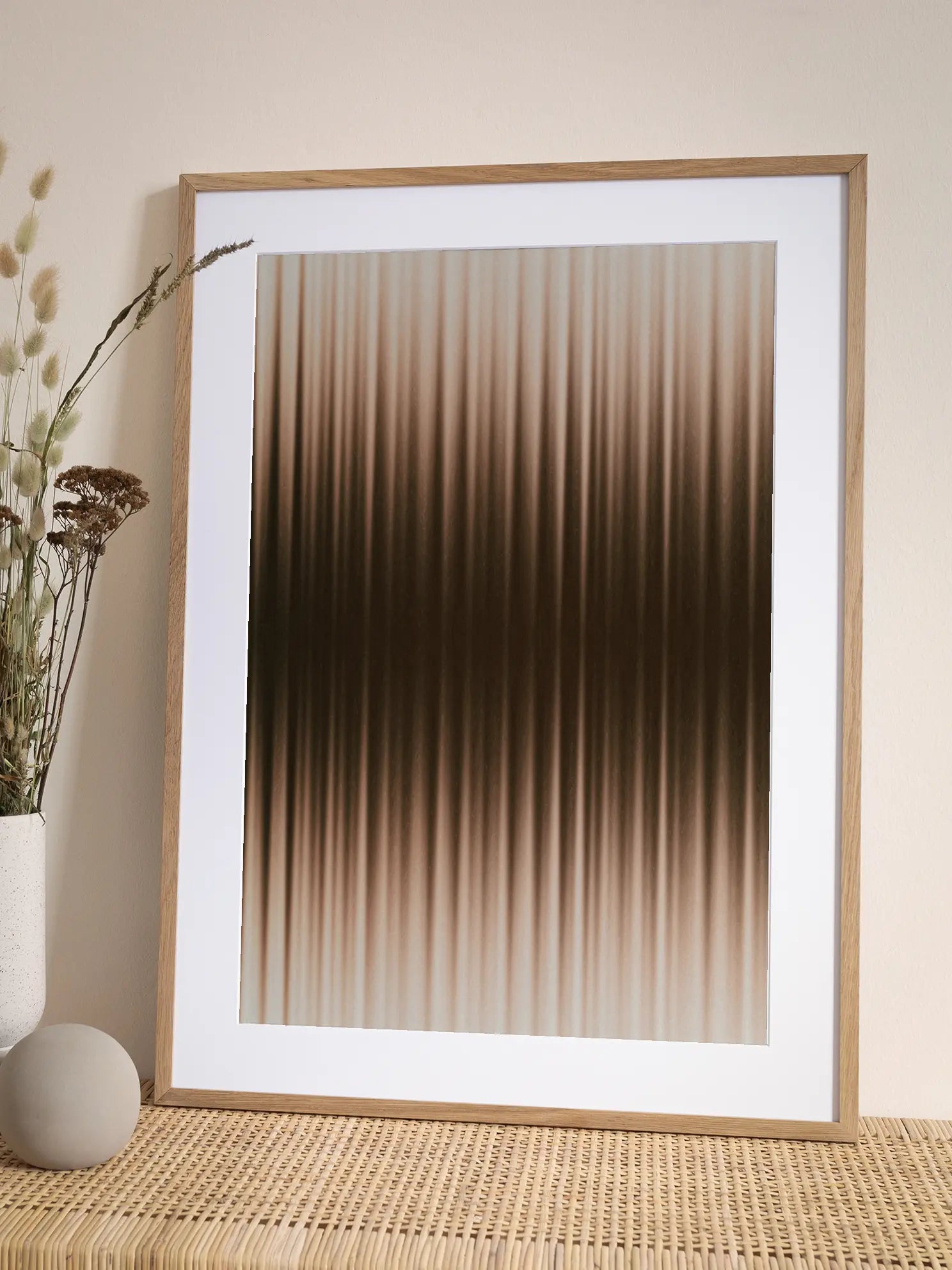 Brown Pattern Poster