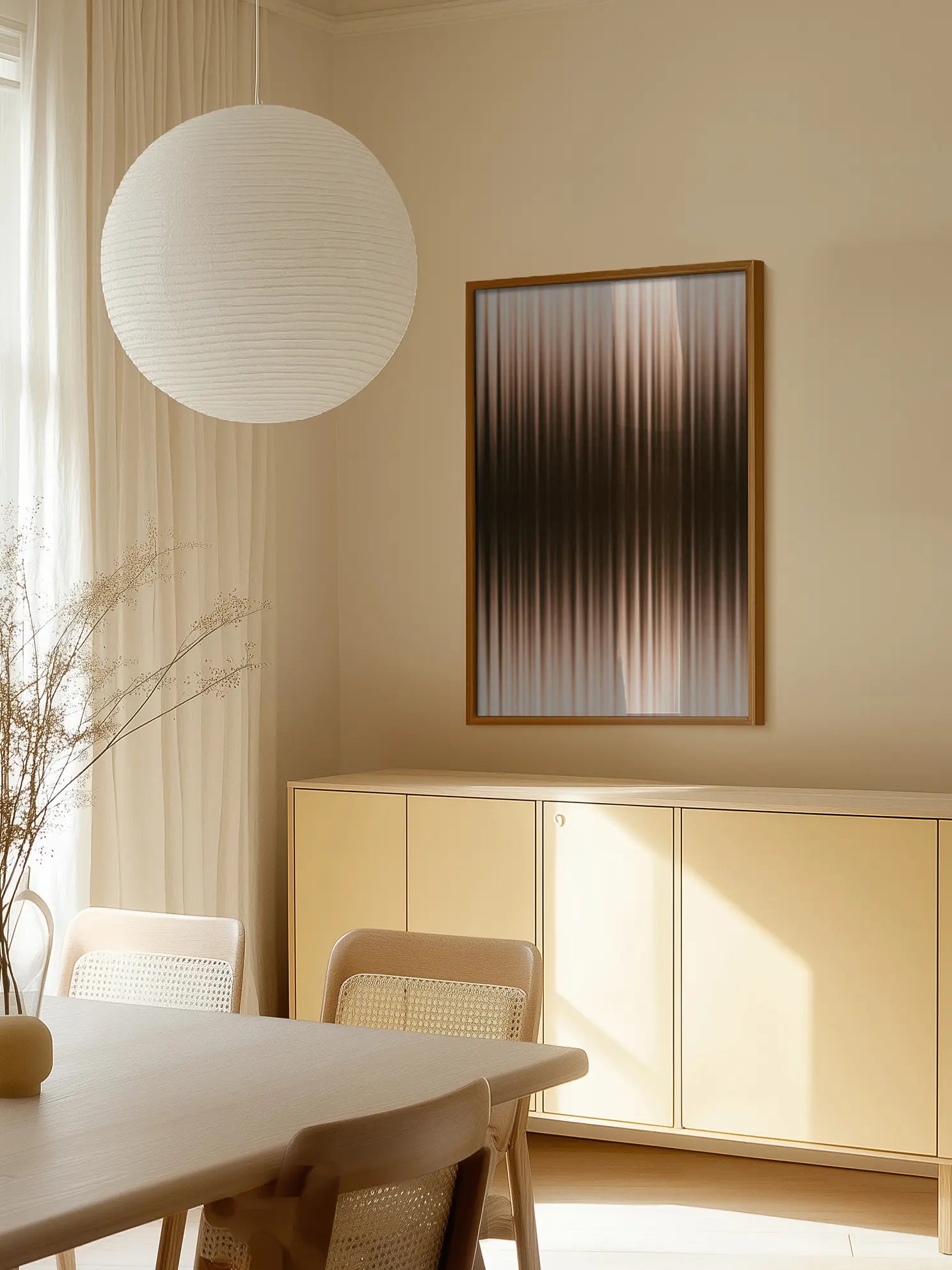 Brown Pattern Poster