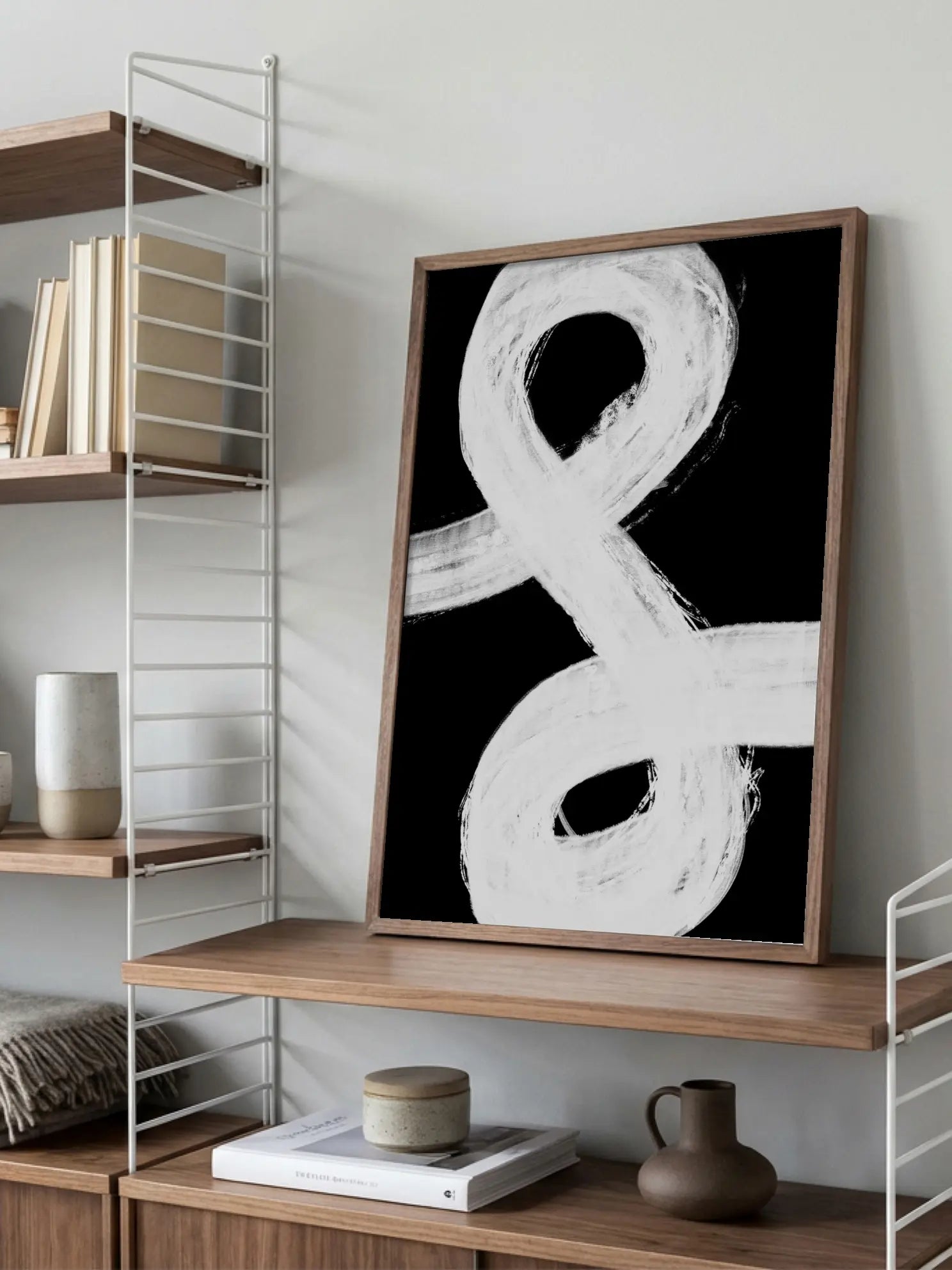 Brush Ampersand Poster