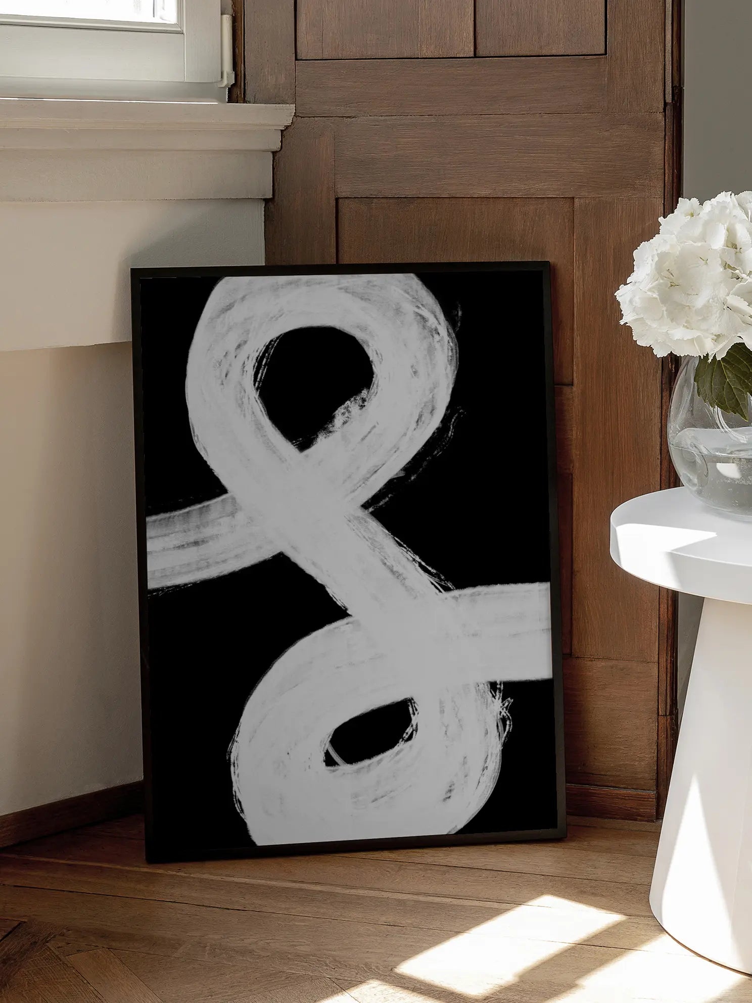 Brush Ampersand Poster