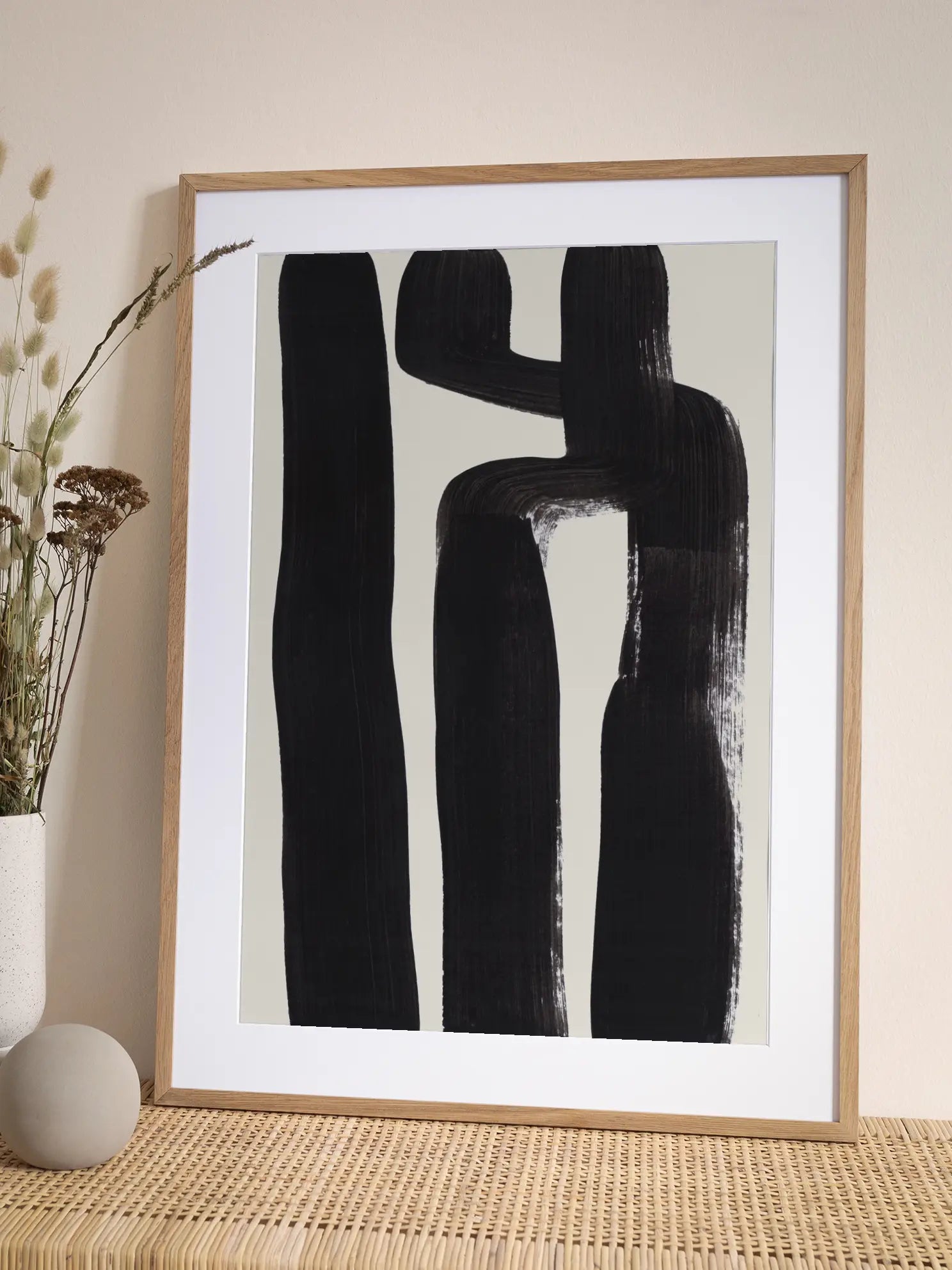 Brush Strokes Poster
