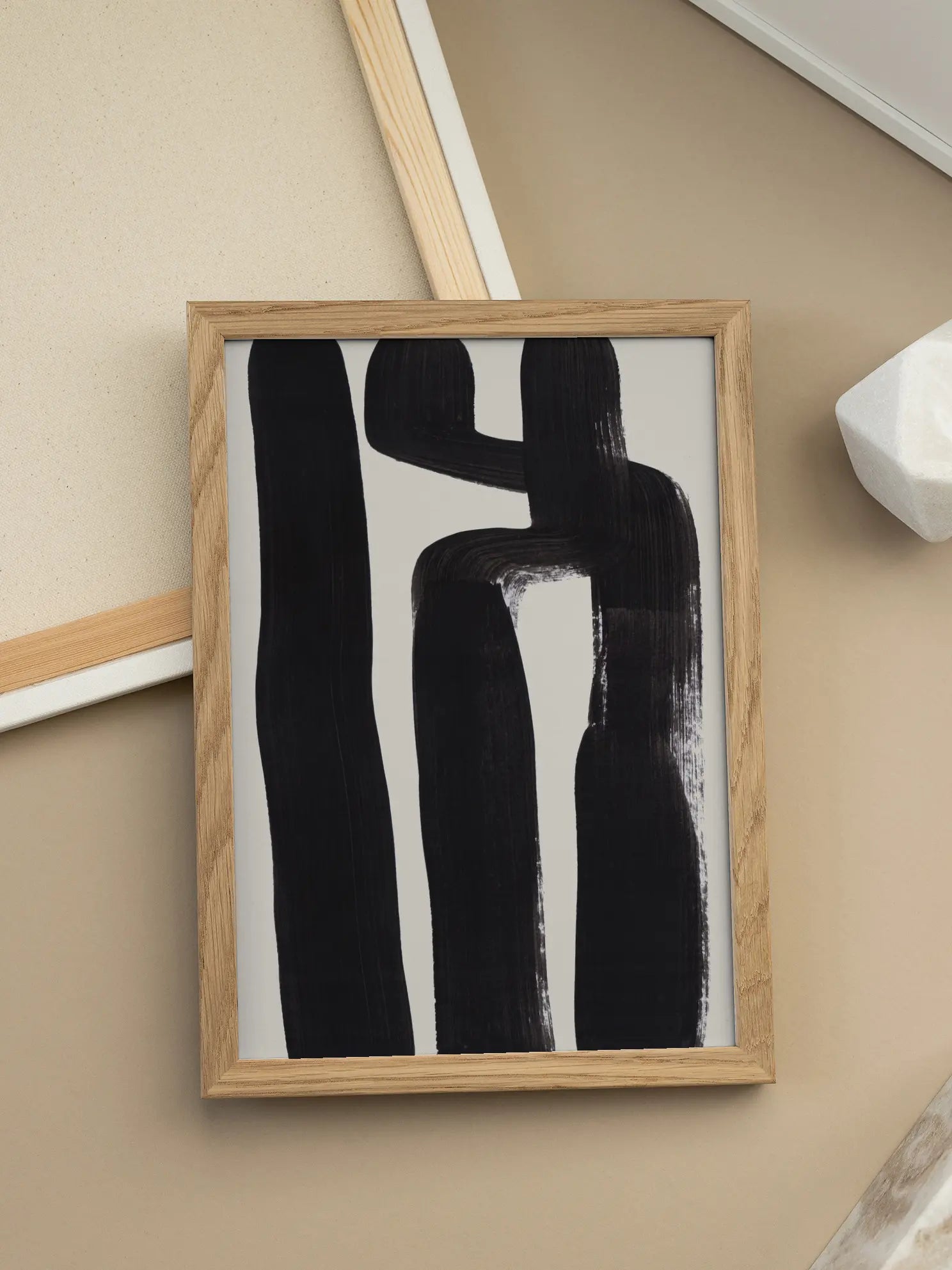 Brush Strokes Poster