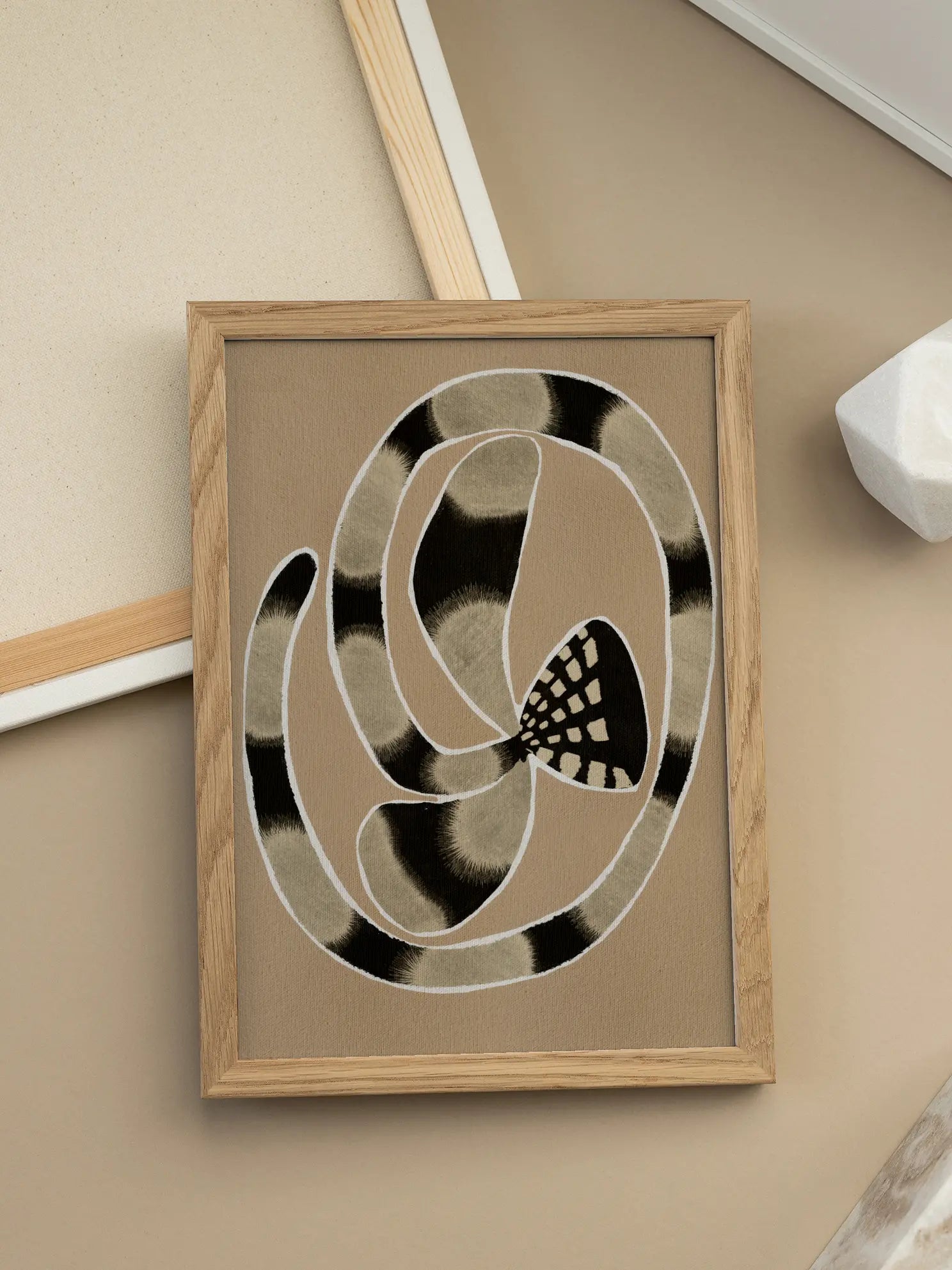 Brushed Snake Poster