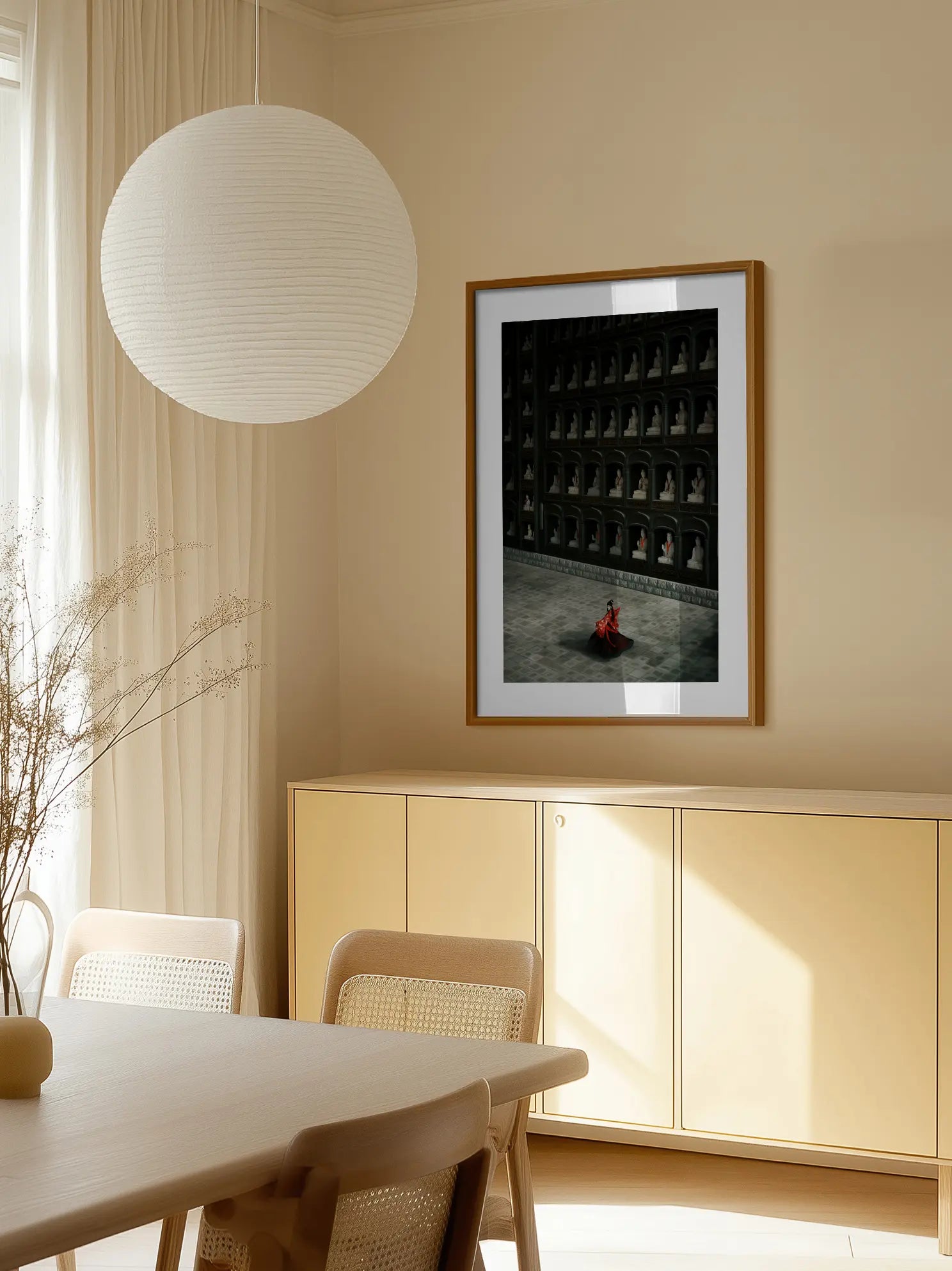 Buddha Temple Poster