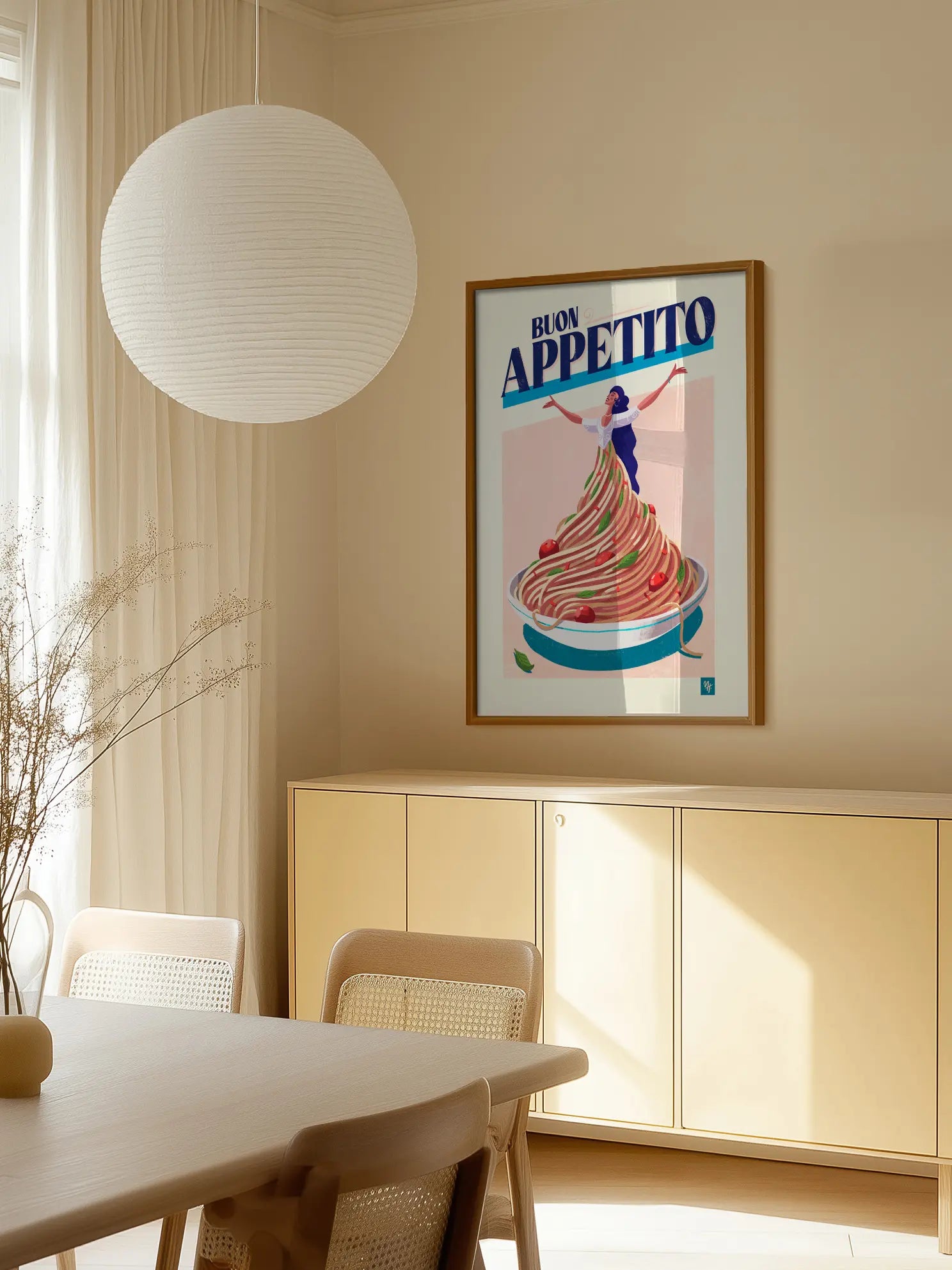 Buon Appetito Art No2 Poster