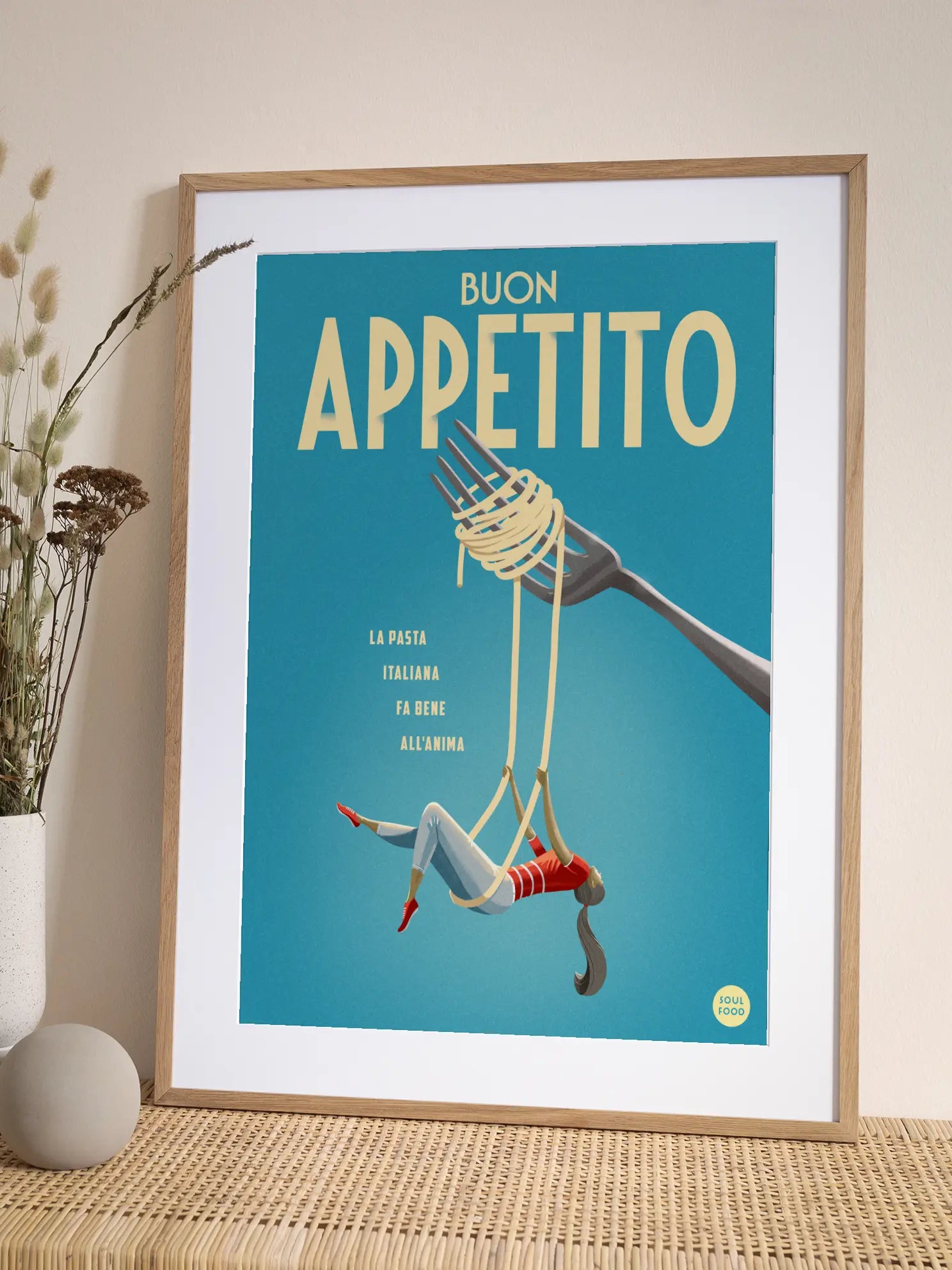 Buon Appetito Art Poster