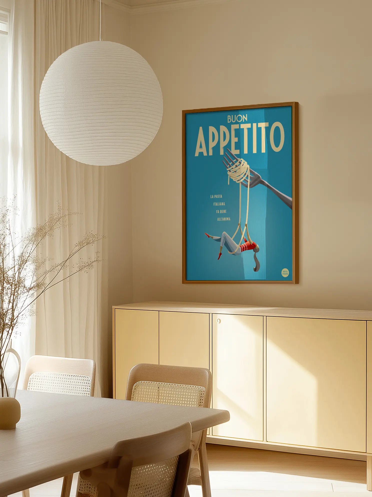 Buon Appetito Art Poster