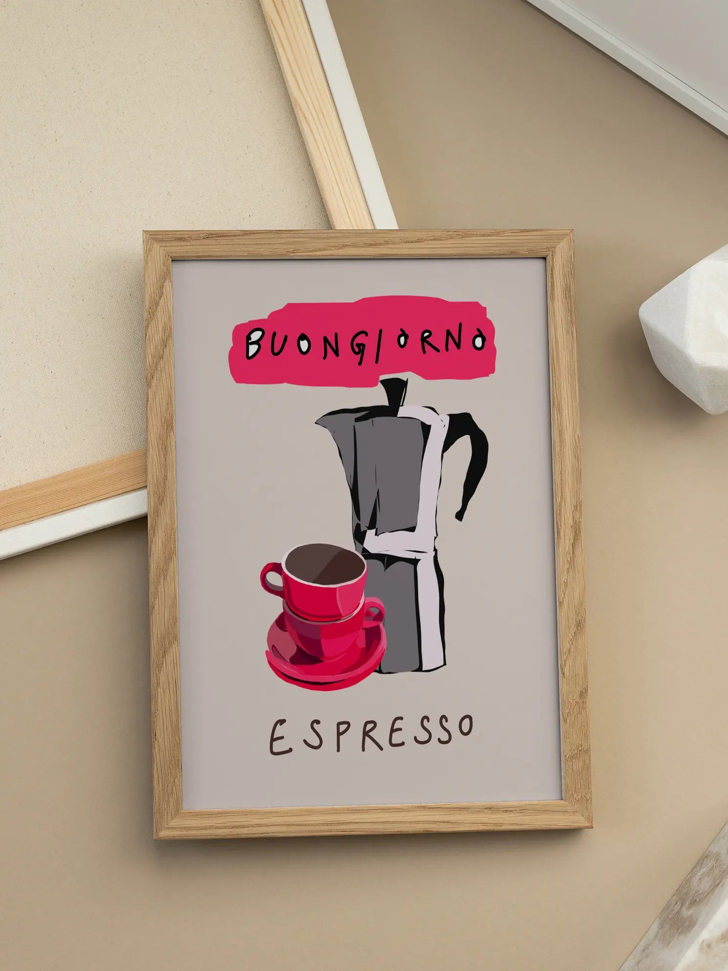 Buongiorno Espresso Poster