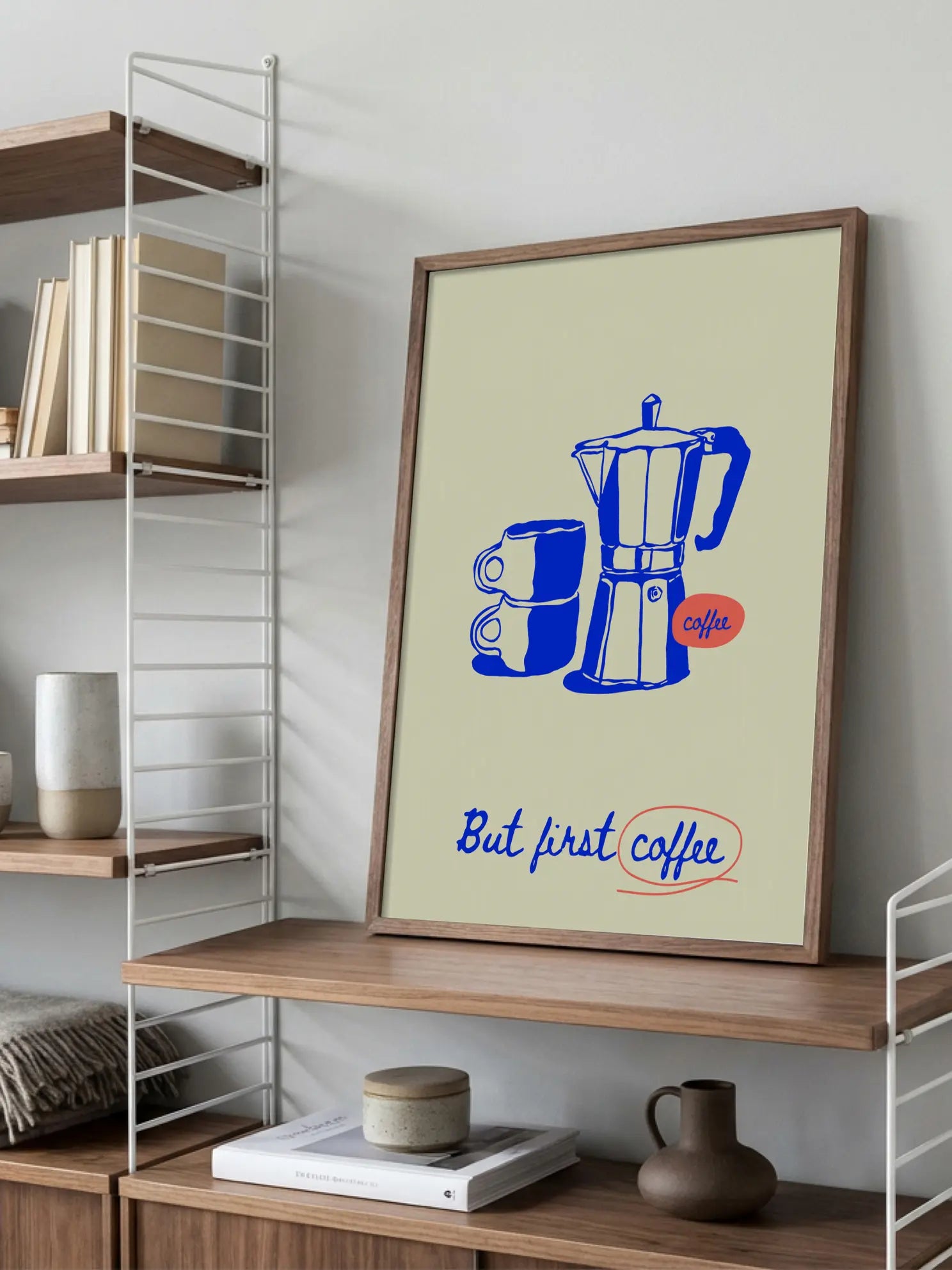 But First Coffee Poster