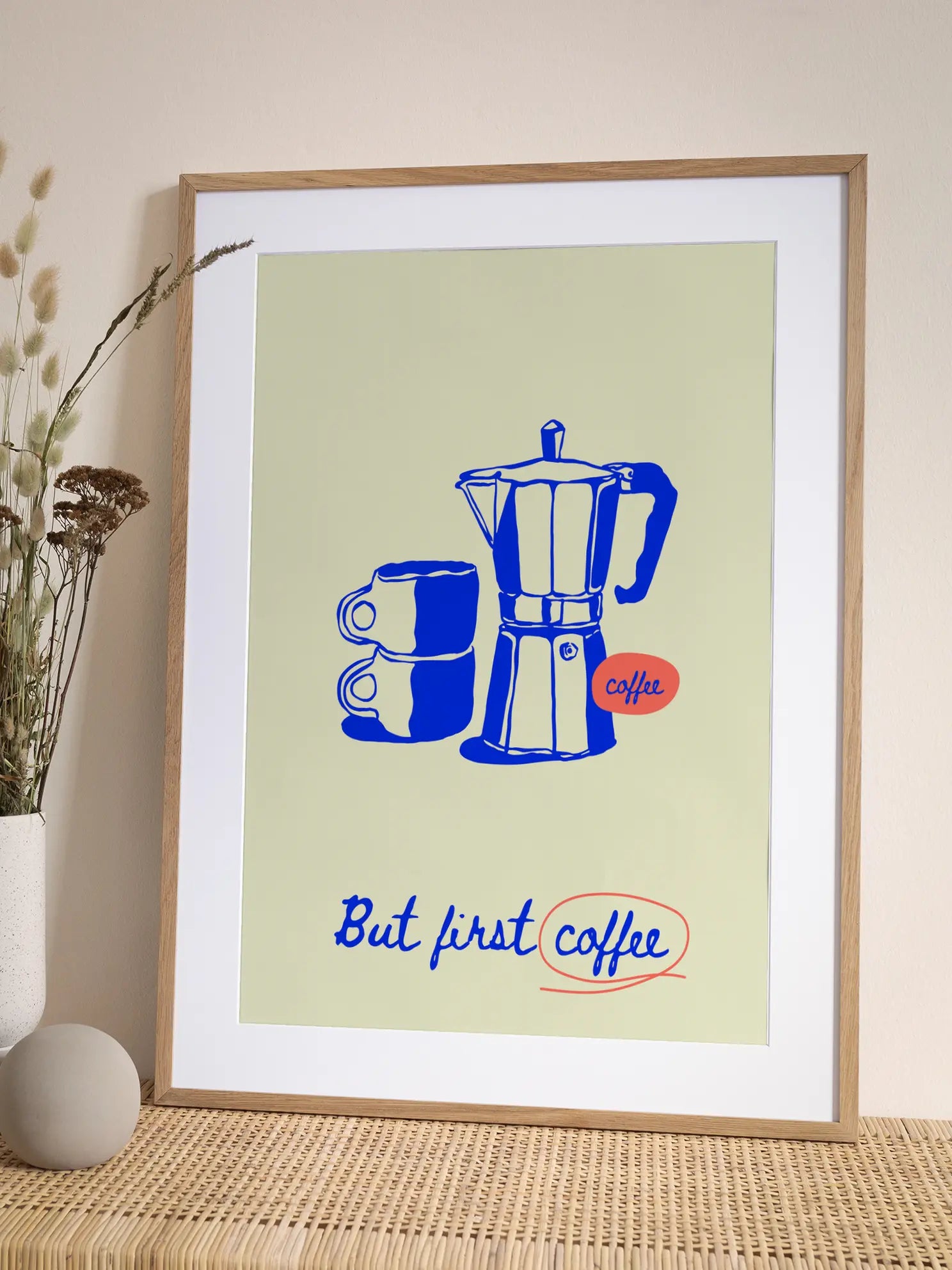 But First Coffee Poster