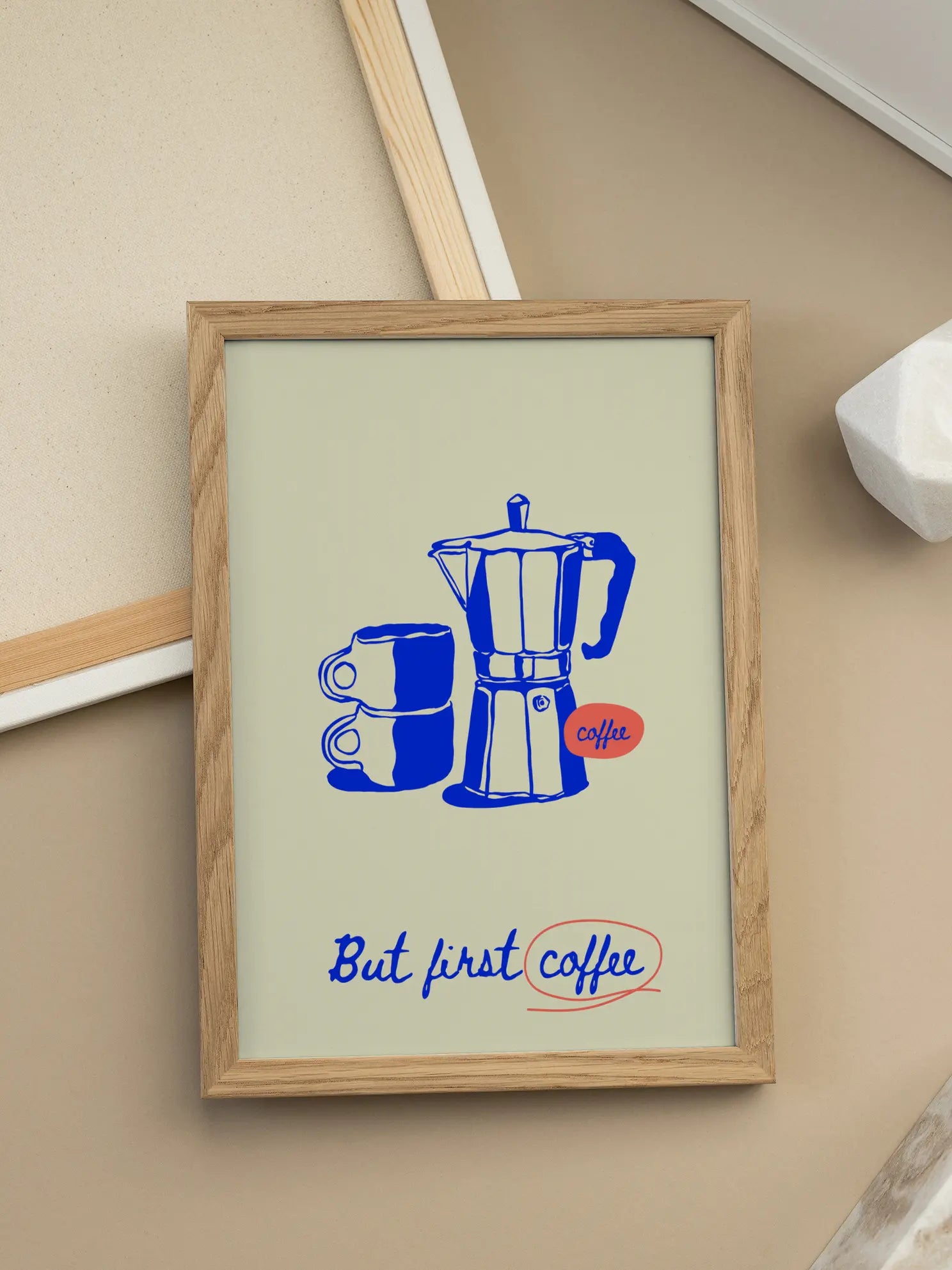 But First Coffee Poster
