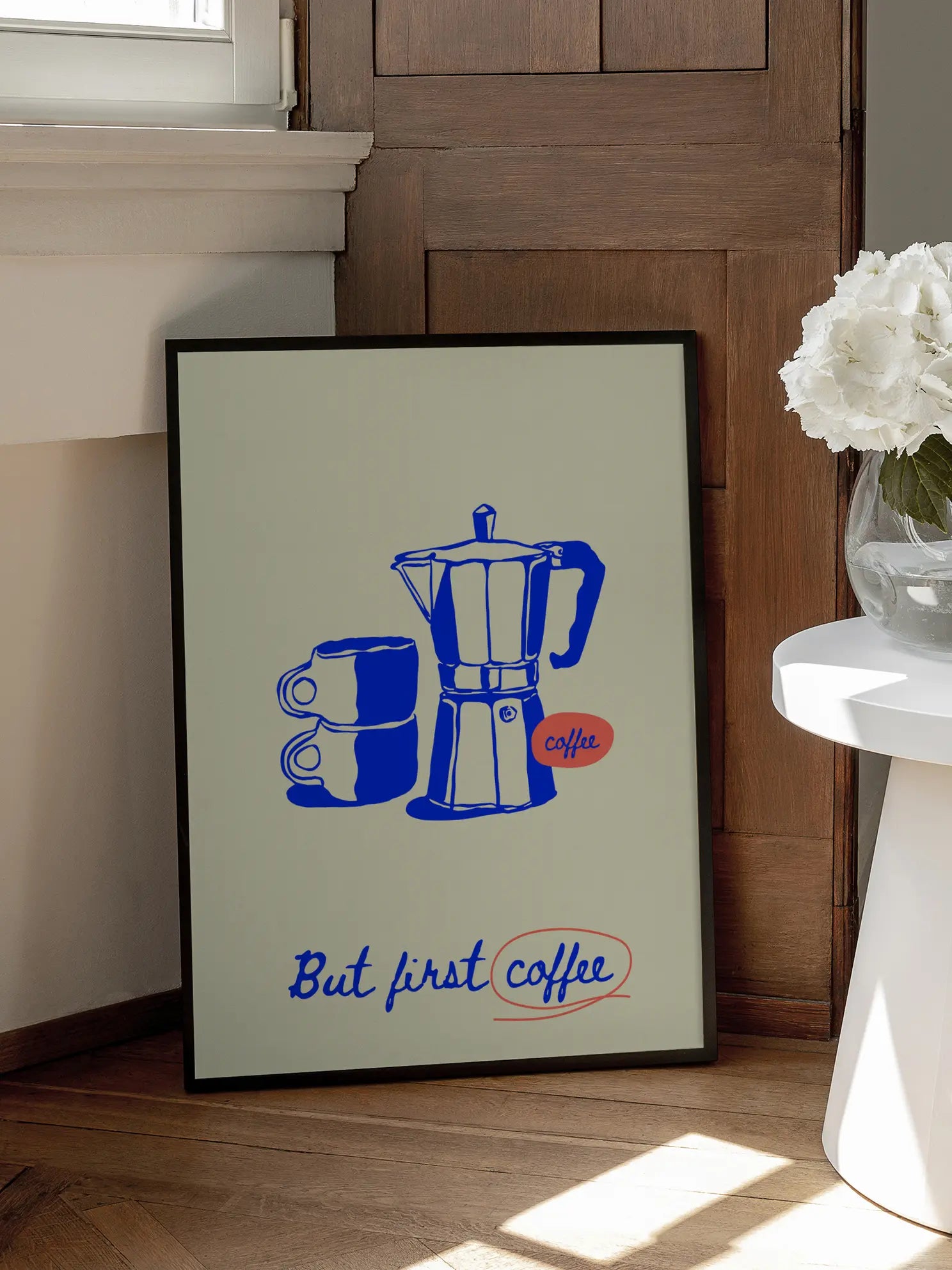 But First Coffee Poster