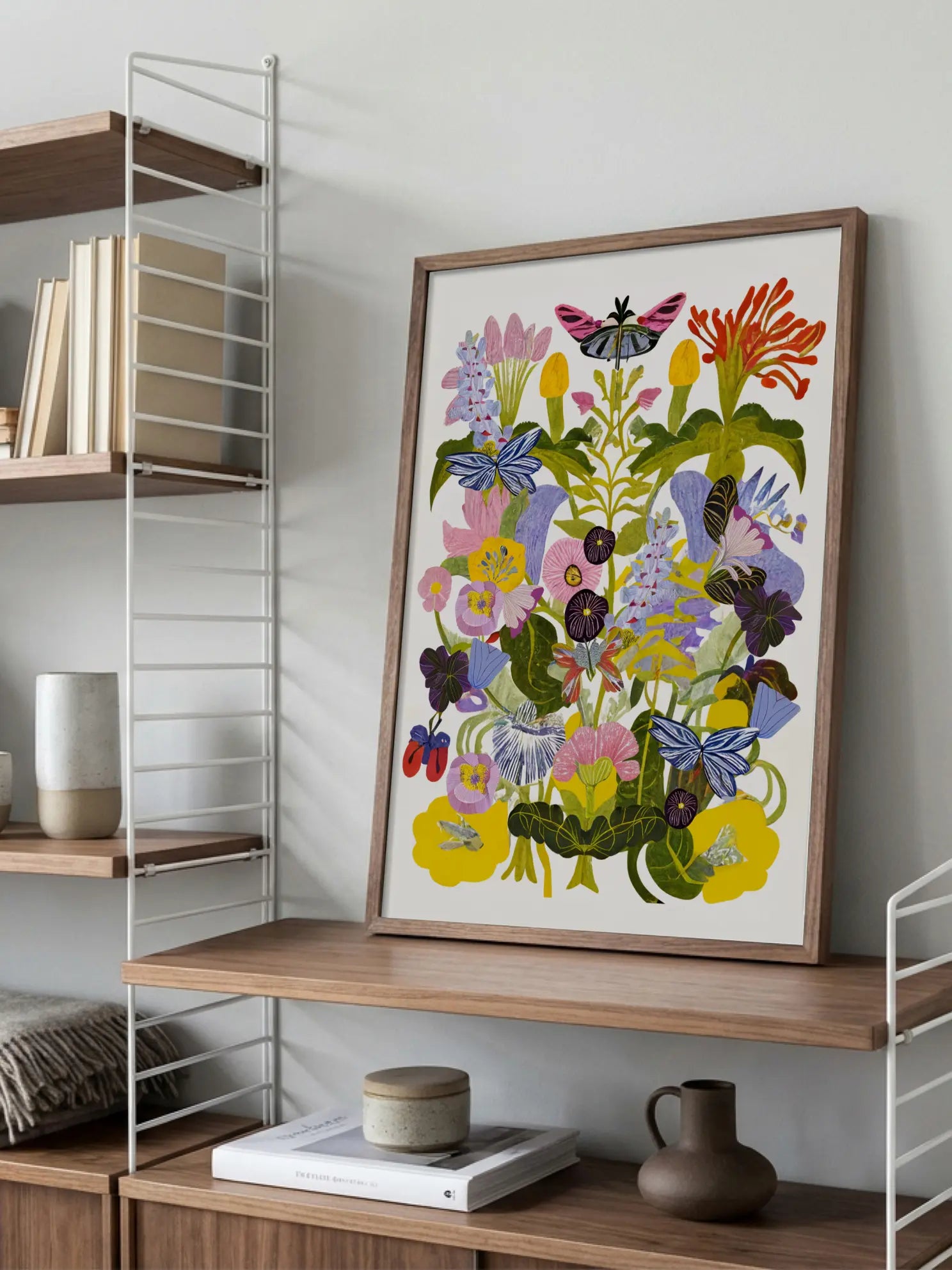 Butterfly Garden Poster